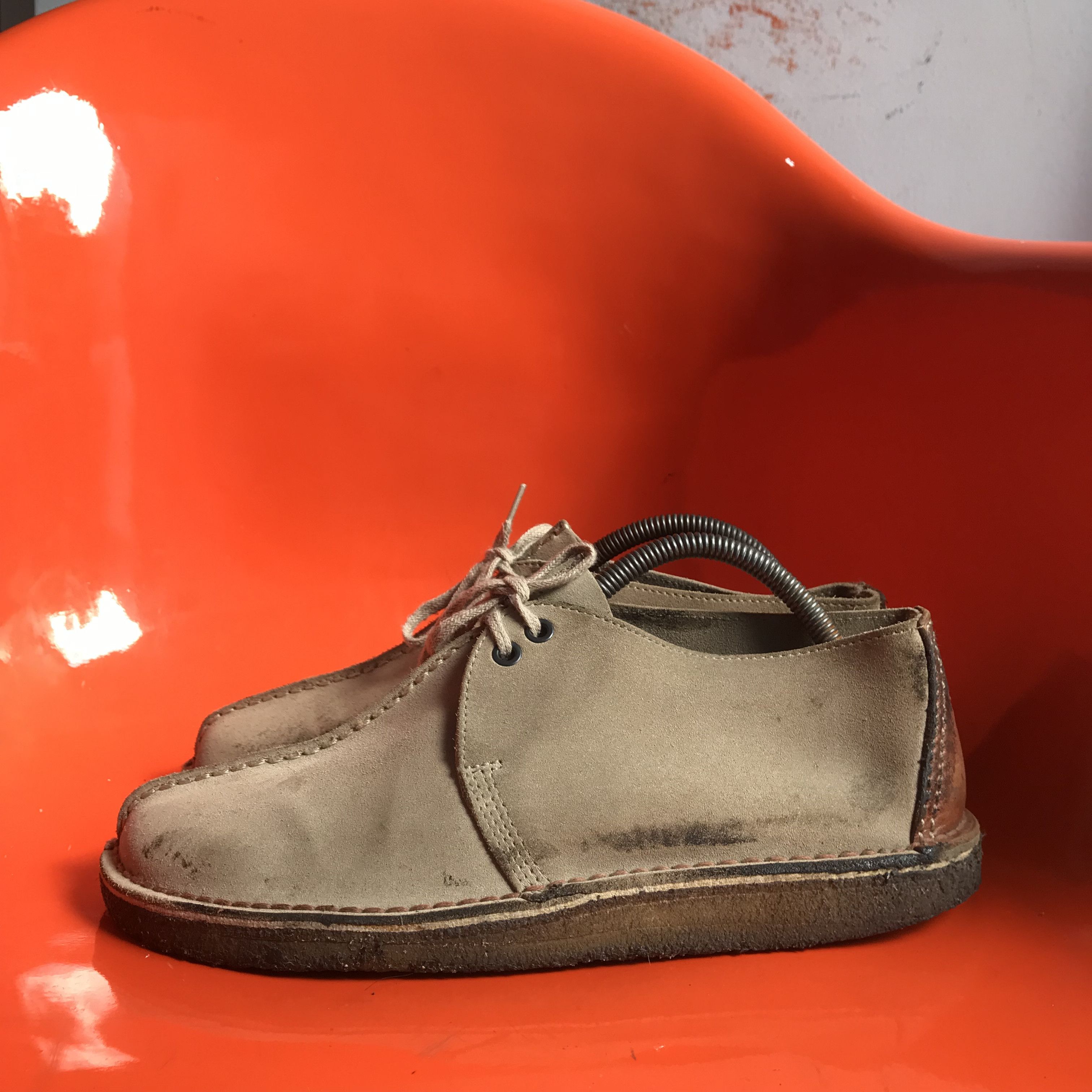Clarks Clarks Dessert trek treks Stone wash brown khaki beige Size US 8.5 / EU 41-42 - 3 Thumbnail