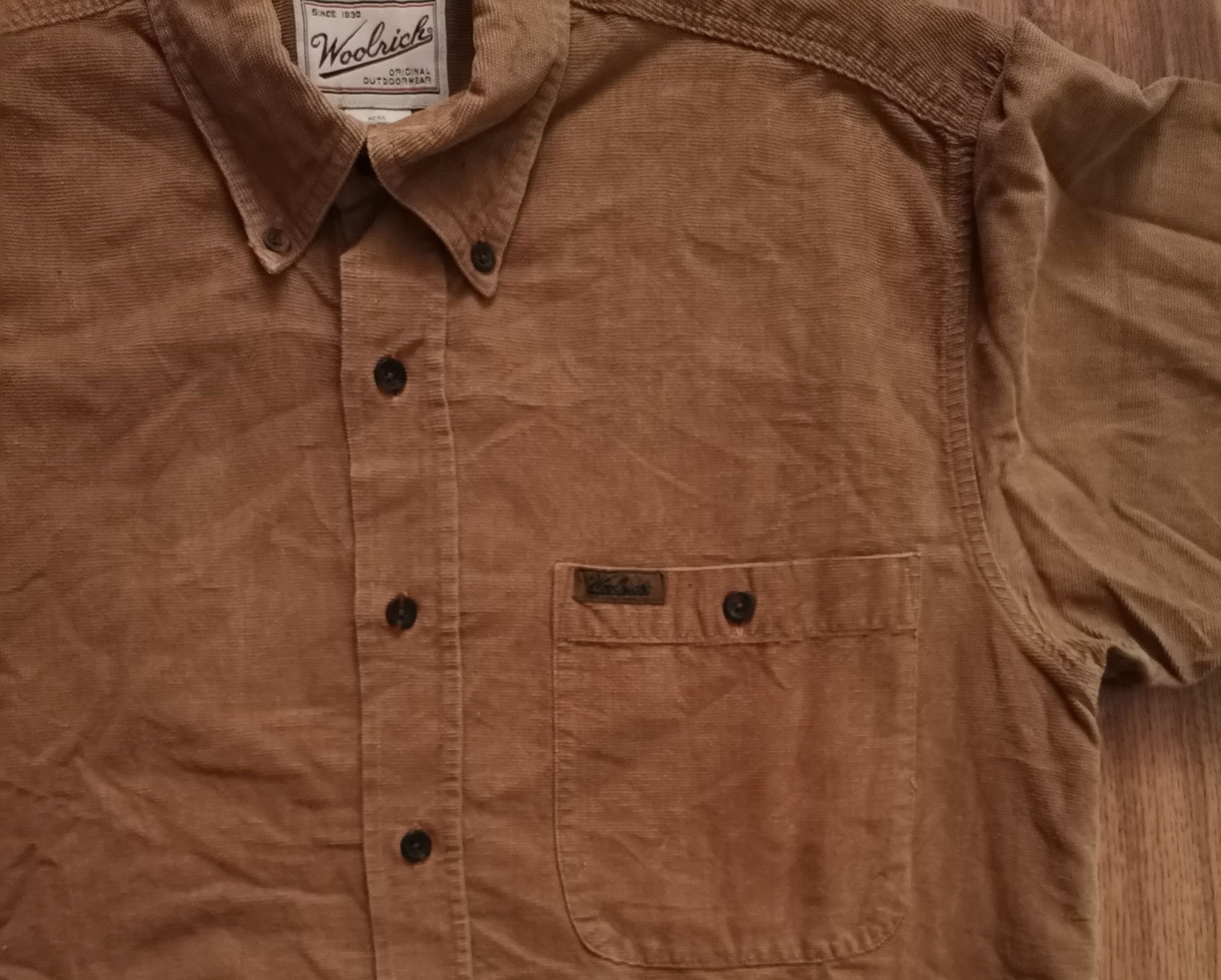 Vintage × Woolrich Woolen Mills Vintage Woolrich Corduroy Shirt Size US M / EU 48-50 / 2 - 2 Thumbnail