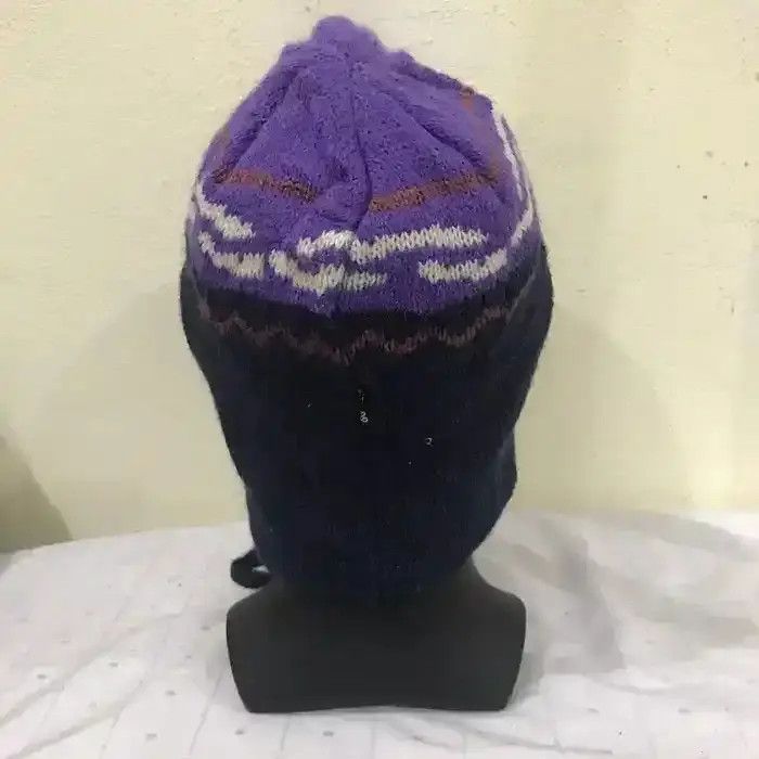 Japanese Brand Rice 28 Earflap Beanie Hat Size ONE SIZE - 5 Thumbnail