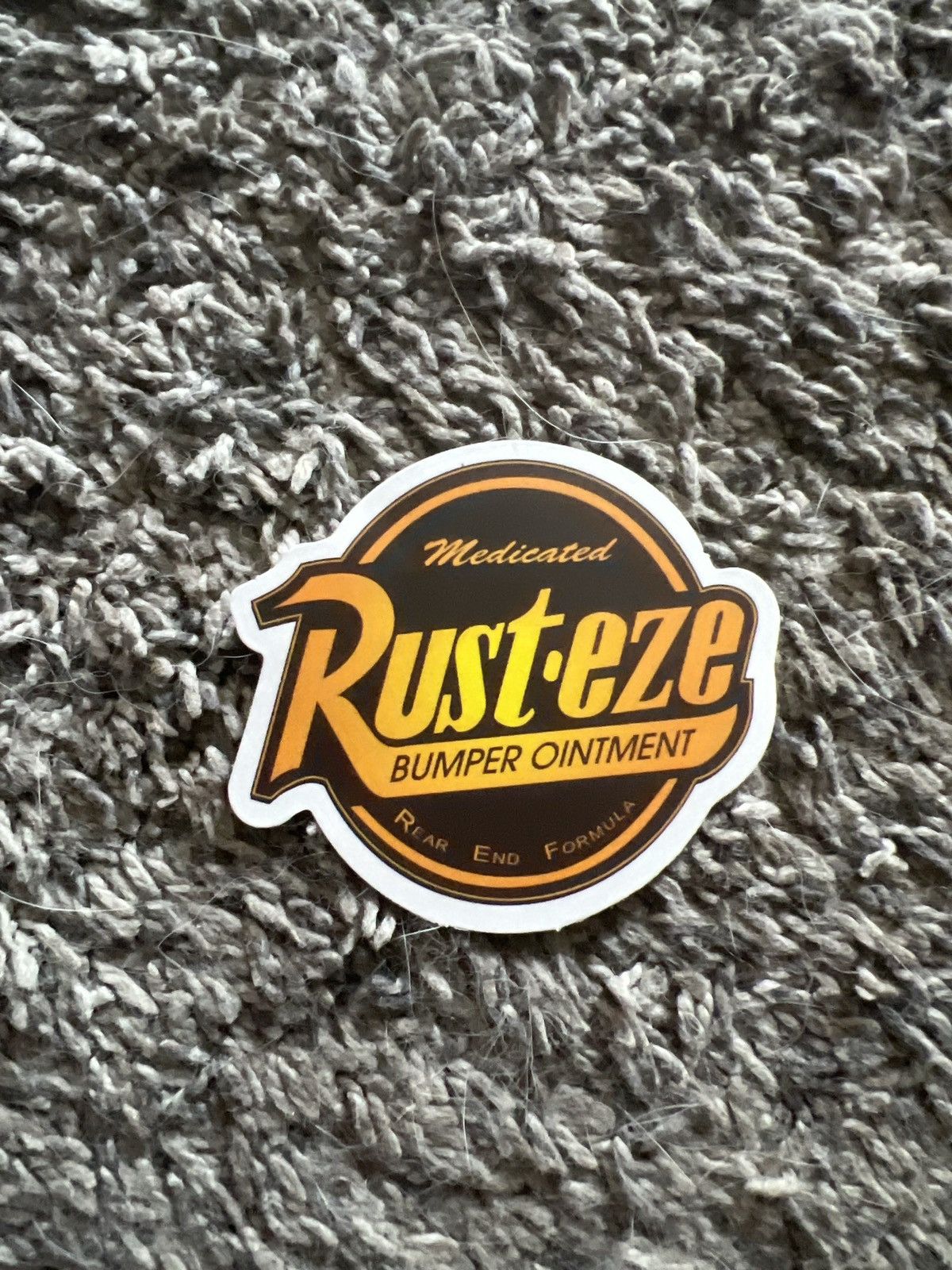 Disney × Hypebeast Disney Pixar Cars Rusteze Bumper Ointment Sticker Size ONE SIZE - 1 Thumbnail