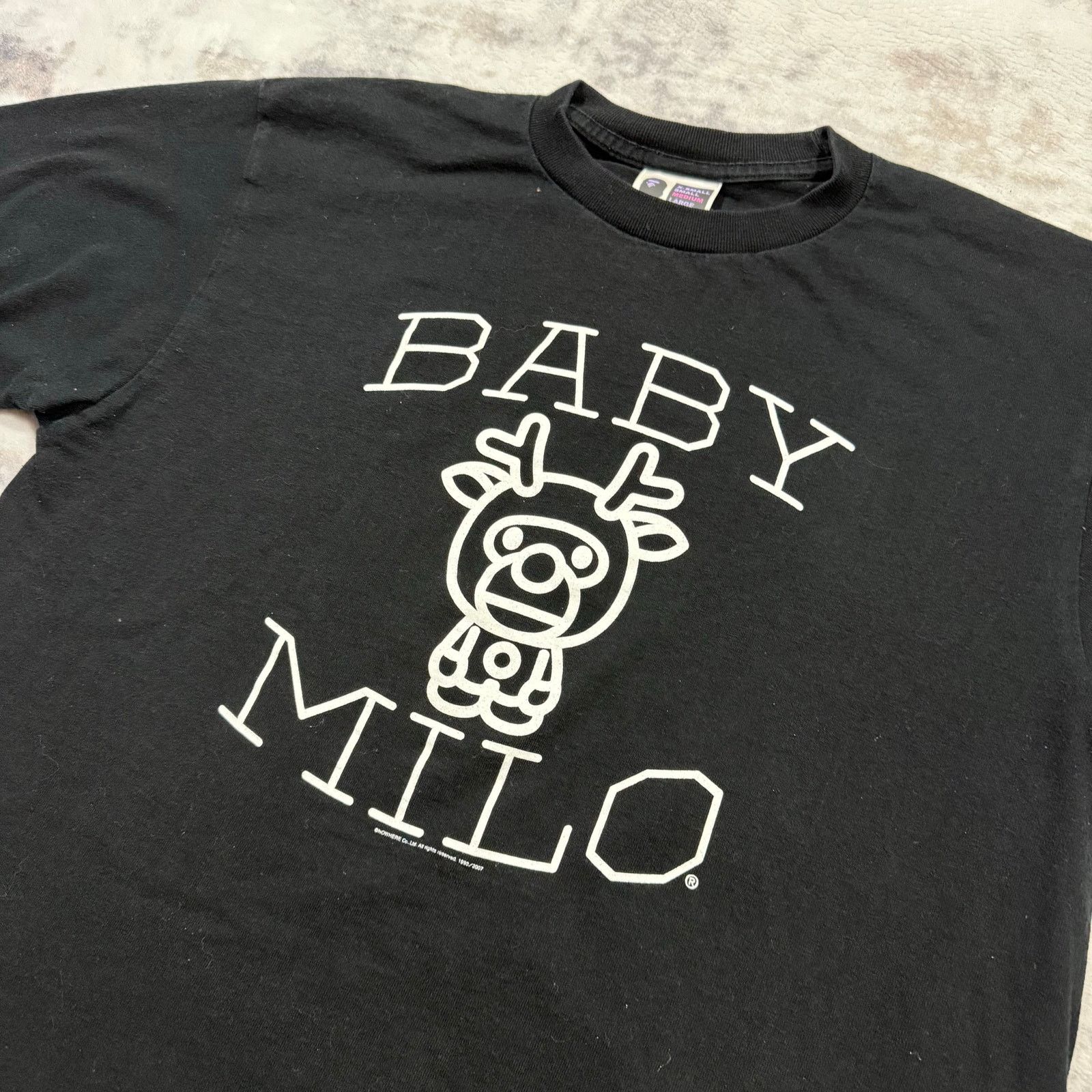 Bape × Nigo Authentic Bape 2007 Baby Milo Reindeer Christmas Tee M Size US M / EU 48-50 / 2 - 2 Thumbnail