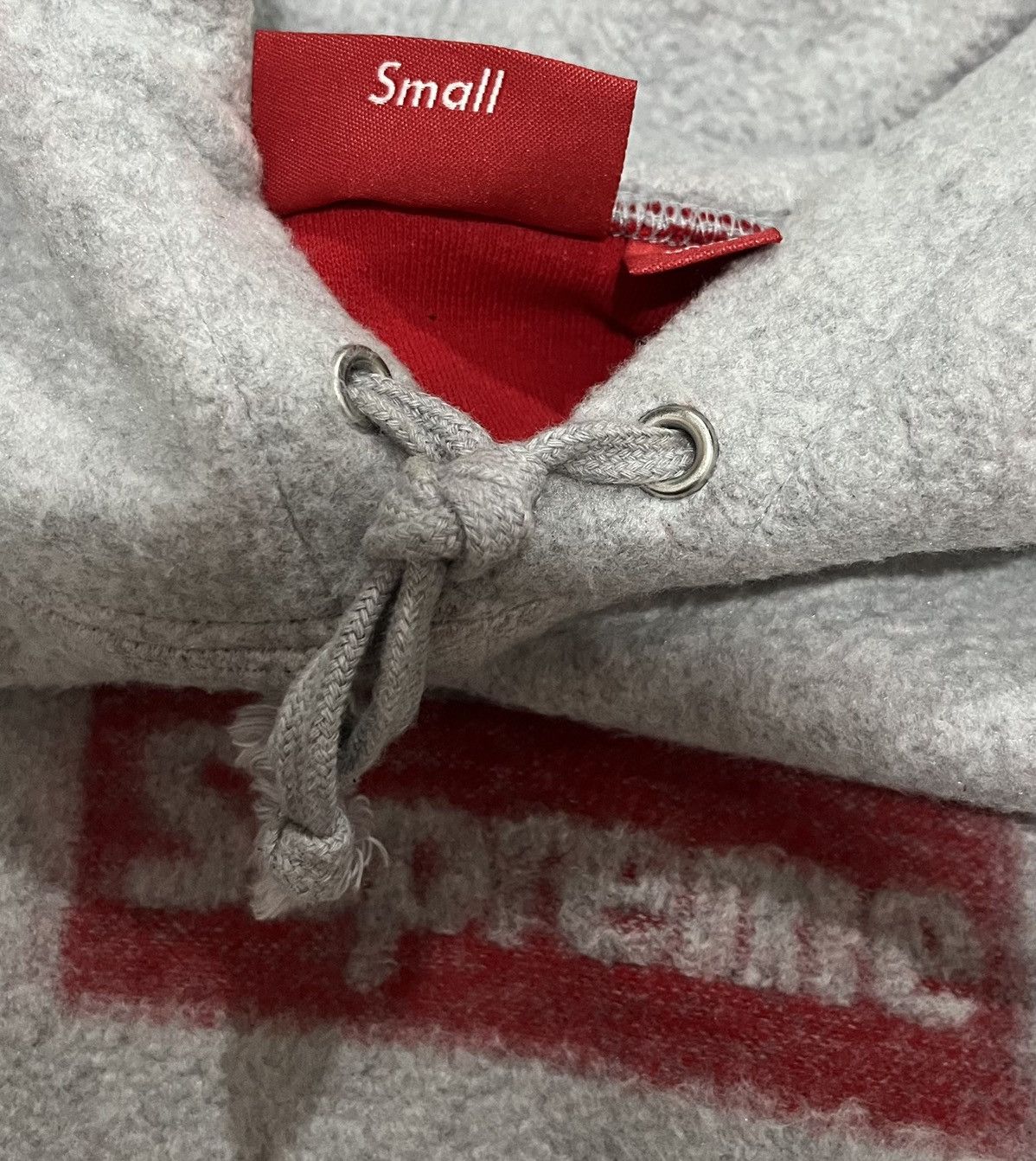 Supreme *FINAL DROP* Supreme SS23 inside out grey box logo hoodie Size US XL / EU 56 / 4 - 4 Thumbnail