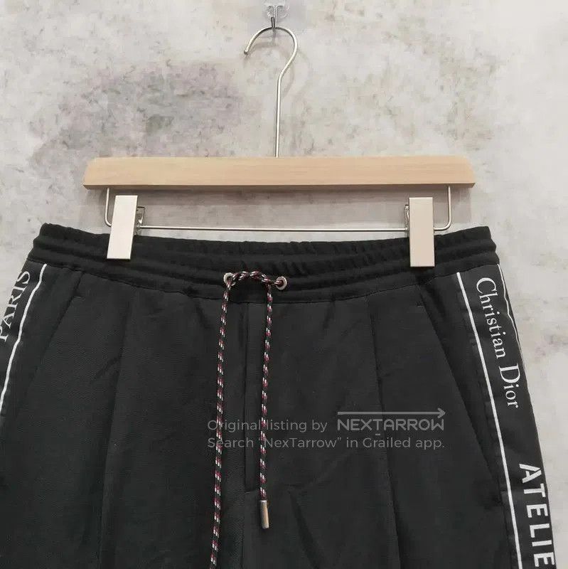 Dior Dior Black Cotton Casual Pants for Men . Size US 34 / EU 50 - 6 Thumbnail