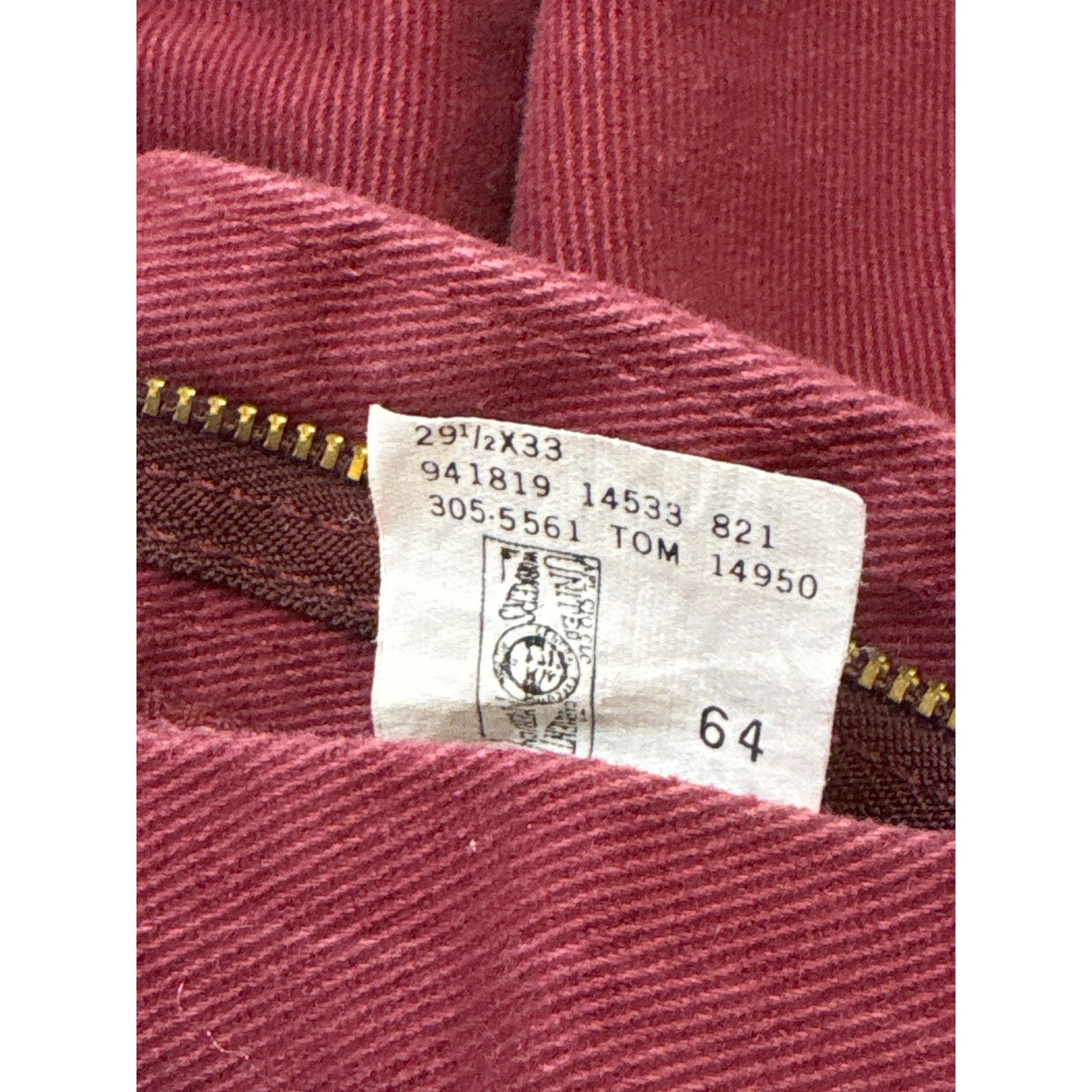 Lee Vintage 90s Lee mom Jean Bundle (3) Blue Burgundy 12 L Size 34" / US 12 / IT 48 - 7 Thumbnail