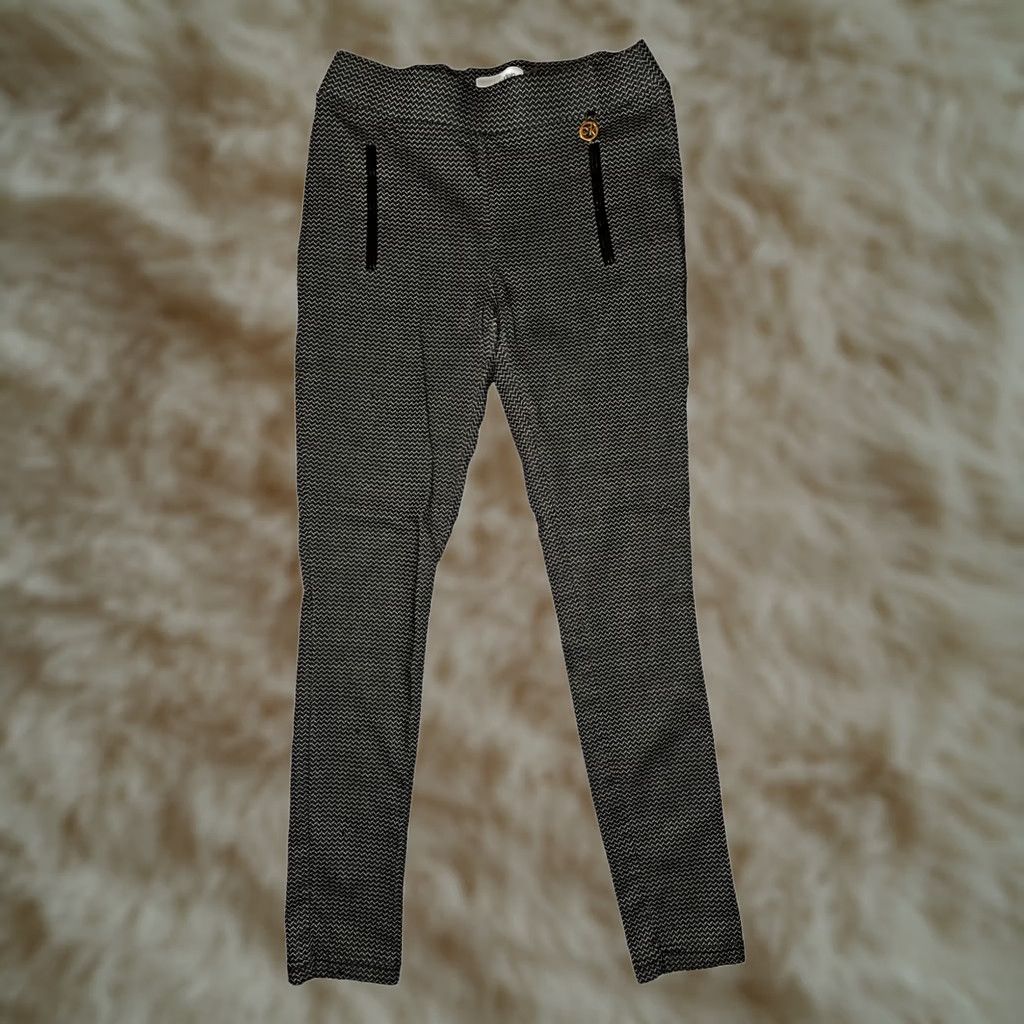 Calvin Klein Calvin Klein Leggings Women's 4 Black Casual Workwear Travel Logo Size 27" / US 4 / IT 40 - 1 Thumbnail