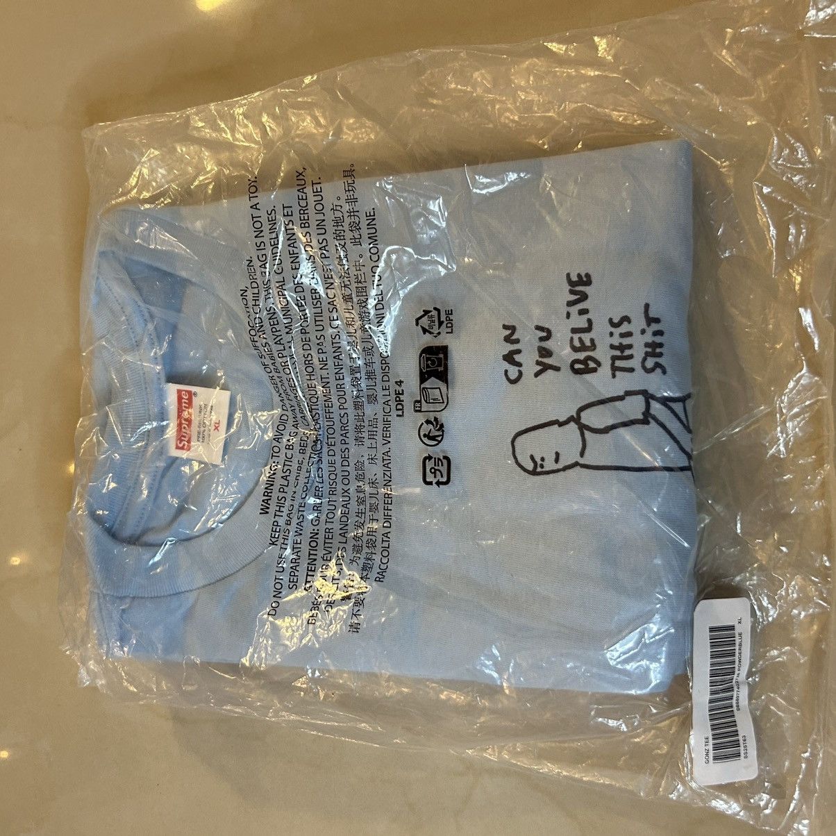 Supreme SS25 Supreme Gonz tee Size US XL / EU 56 / 4 - 2 Thumbnail