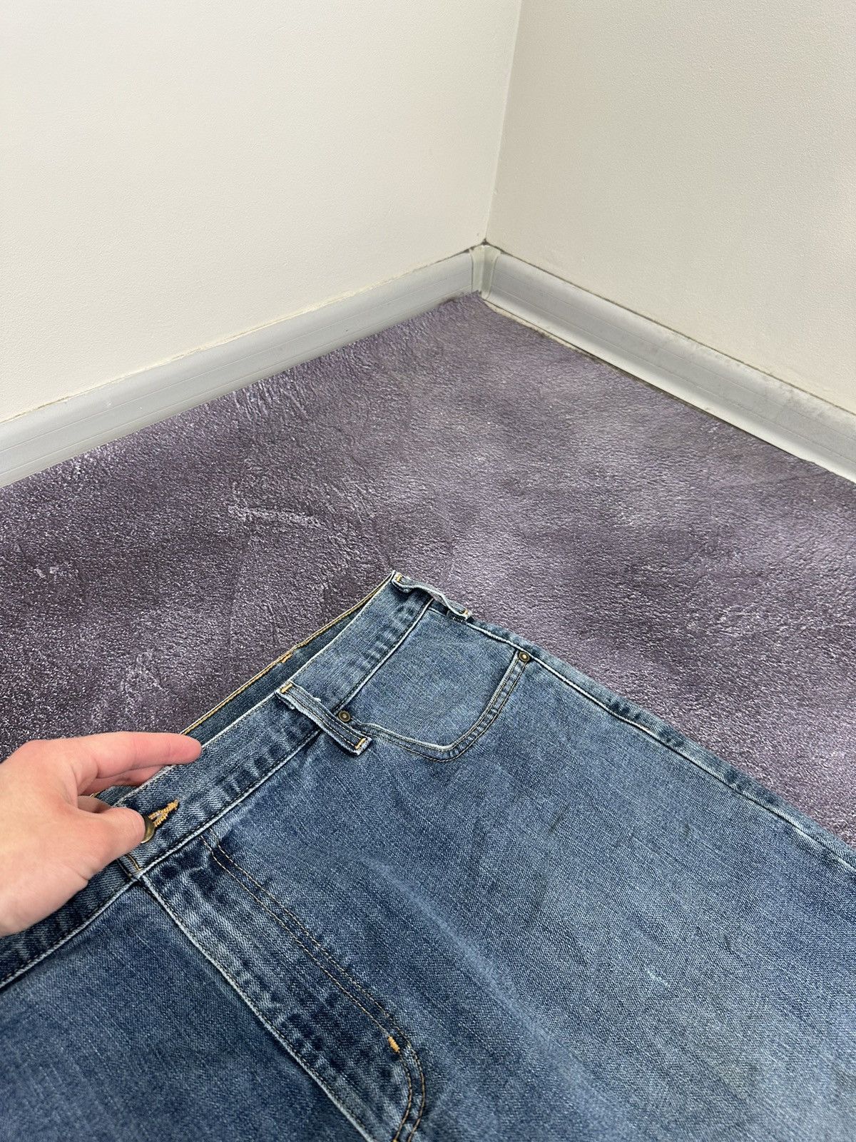Carhartt Vintage Carhartt Faded American Opium Baggy USA Work Jeans Size US 42 / EU 58 - 13 Thumbnail