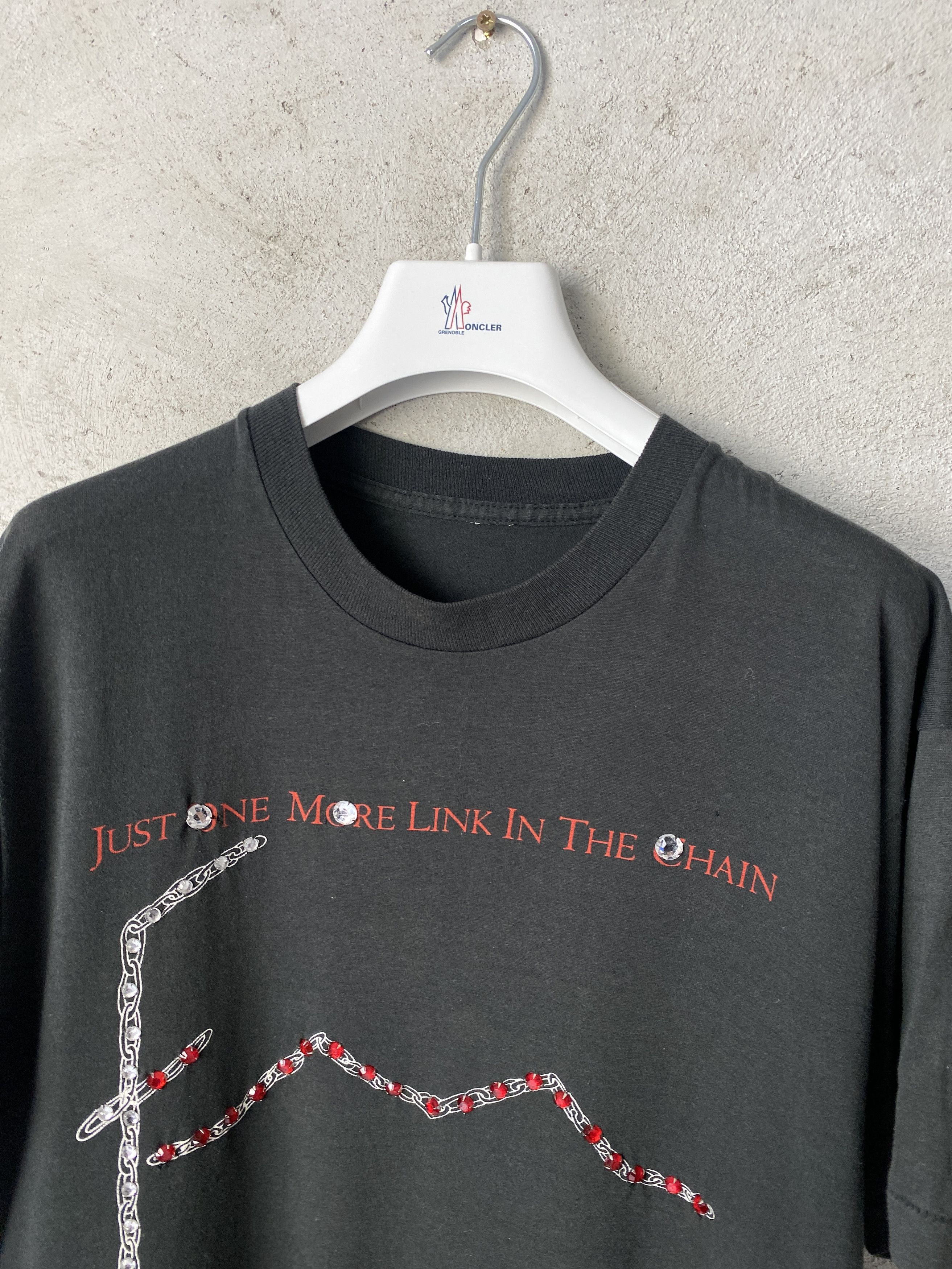 Vintage Vintage 1987 Fleetwood Mac rhinestones t-shirt single stitch Size US S / EU 44-46 / 1 - 2 Thumbnail