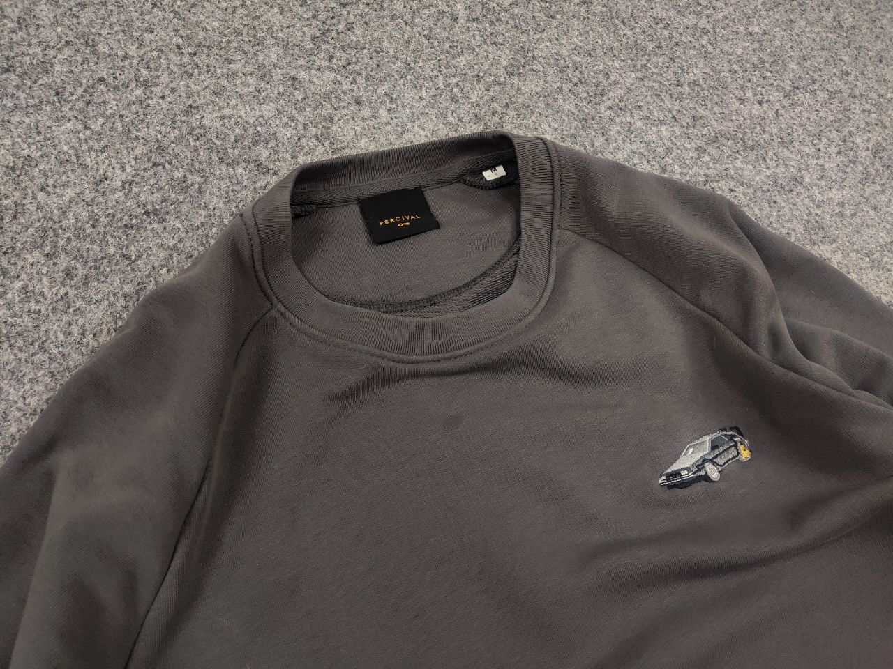 Percival Percival Dark Grey crewneck sweatshirt car logo Size US M / EU 48-50 / 2 - 10 Thumbnail