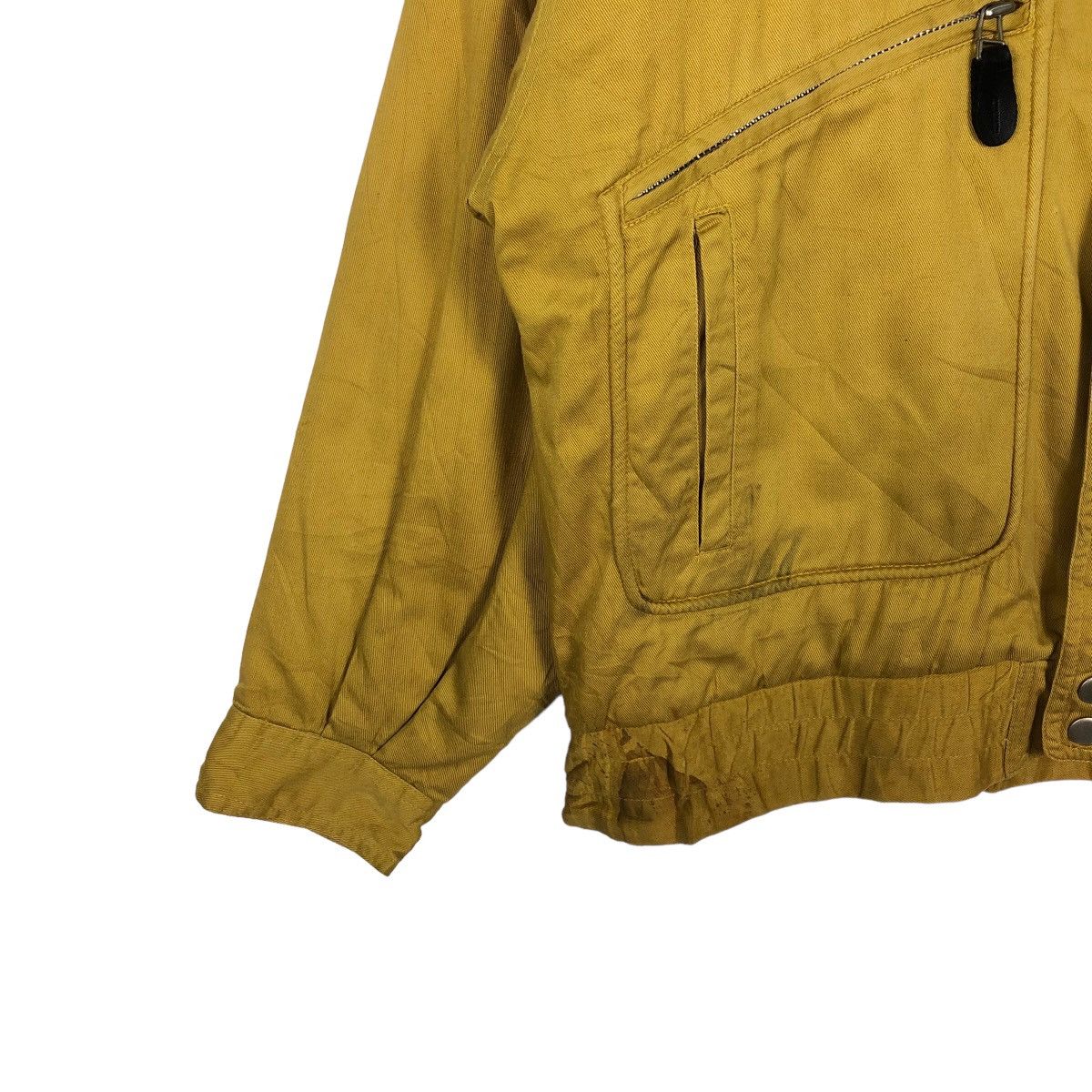 Japanese Brand 🔥90s ISSEY MIYAKE BOMBER JACKET VIRGIN VOYAGE JAPAN BIGLOGO Size US M / EU 48-50 / 2 - 4 Thumbnail