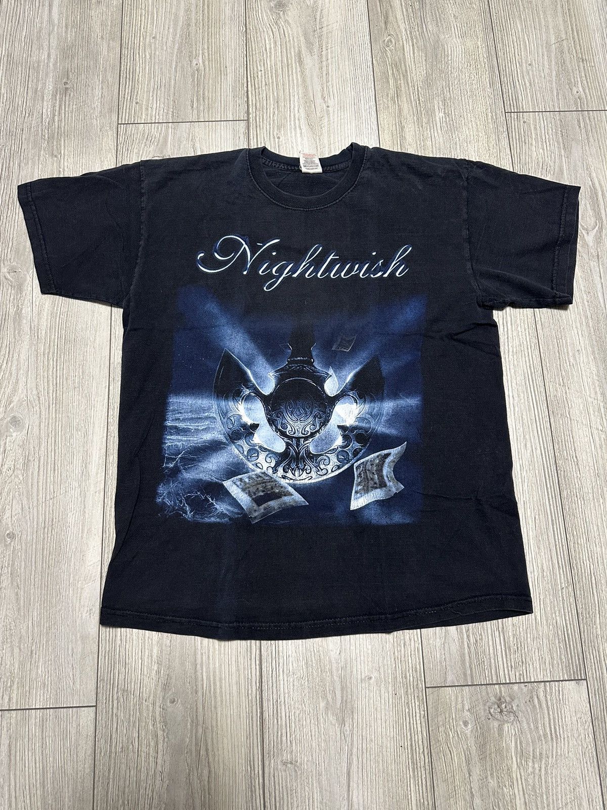 Band Tees Vintage Nightwish 00’s Logo Band T-shirt Size US L / EU 52-54 / 3 - 1 Thumbnail