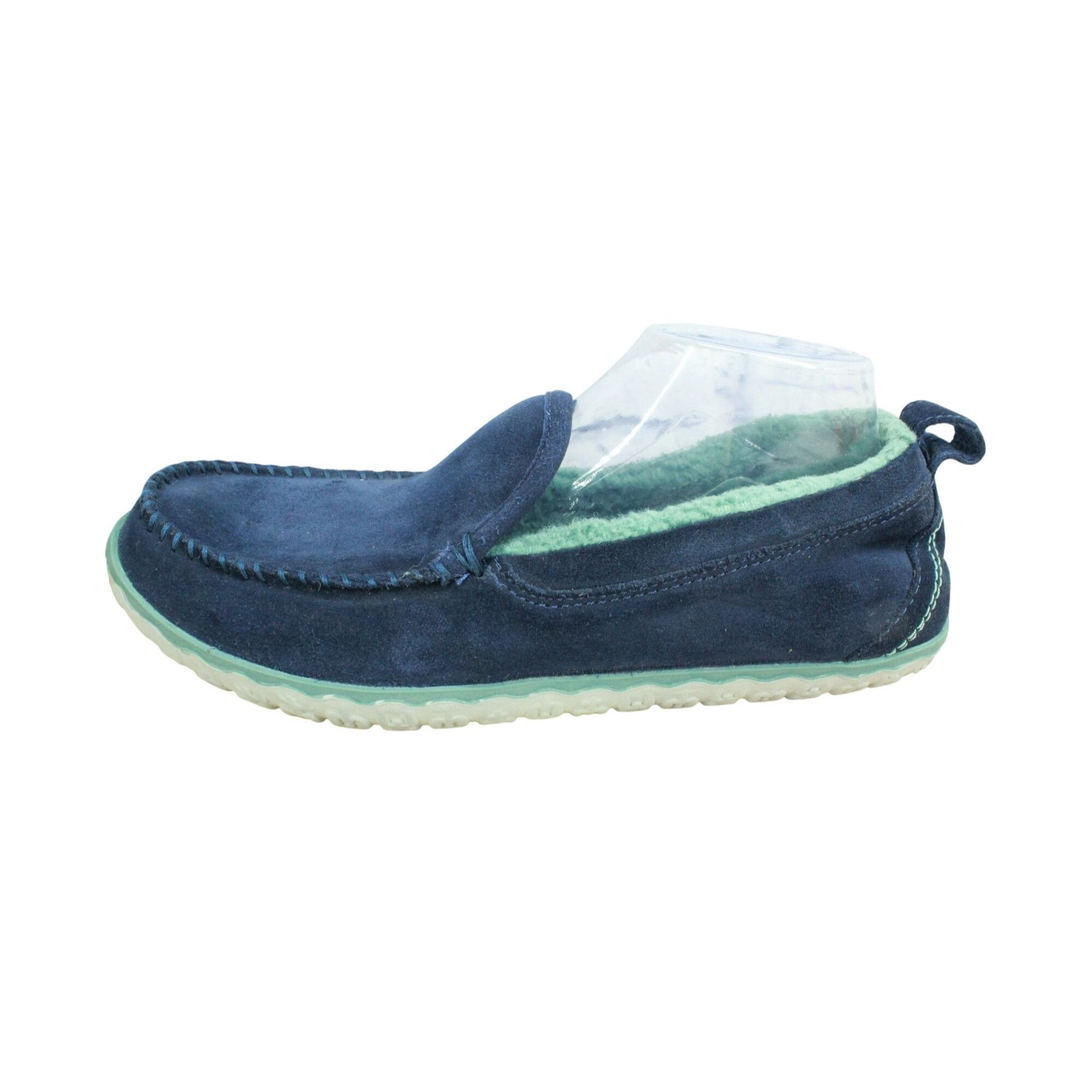 L.L. Bean LL Bean Blue Suede Fleece Lined Moccasins Size US 10 / IT 40 - 1 Thumbnail