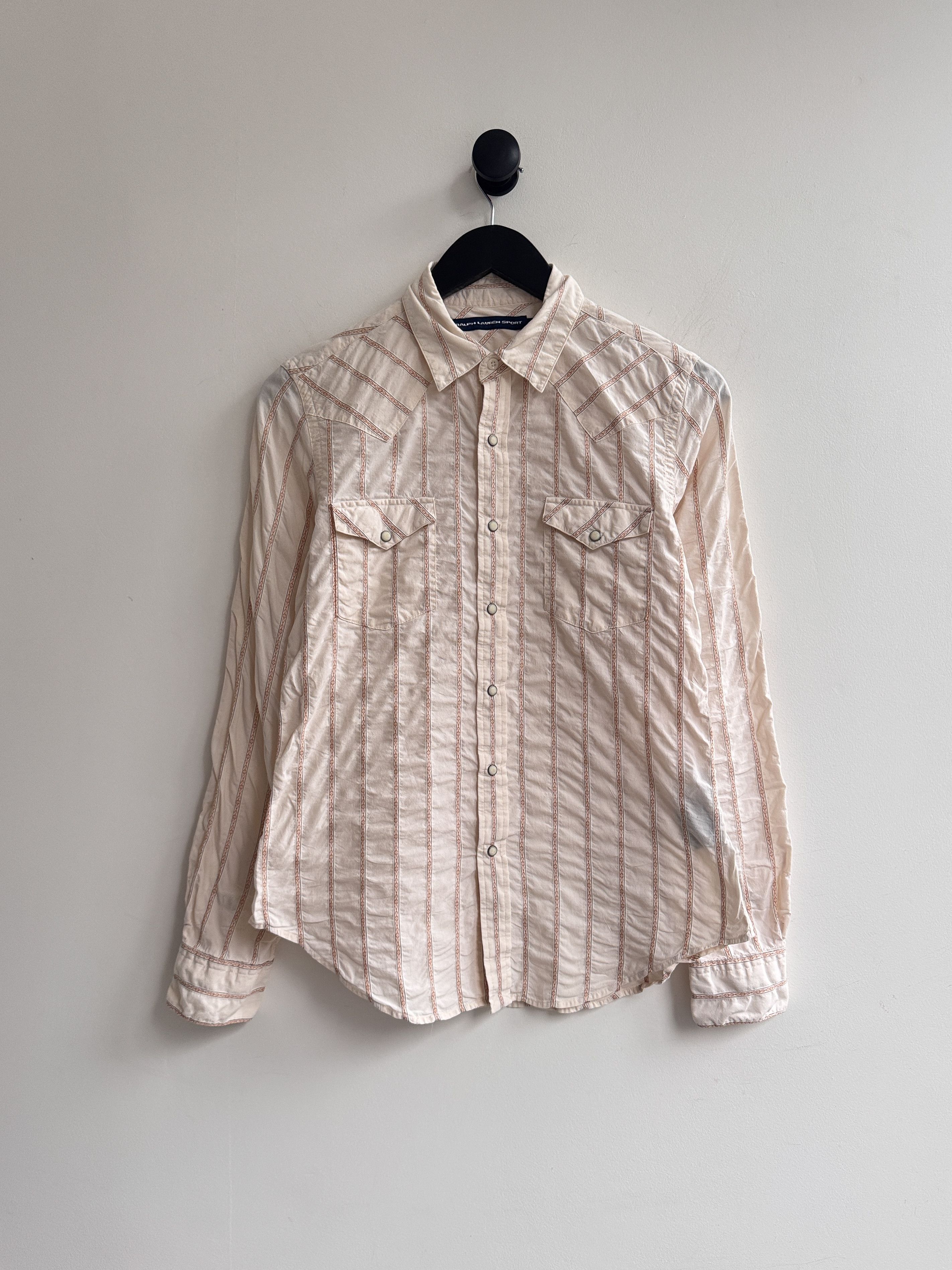Ralph Lauren Ralph Lauren Striped Western Shirt Size S / US 4 / IT 40 - 1 Thumbnail