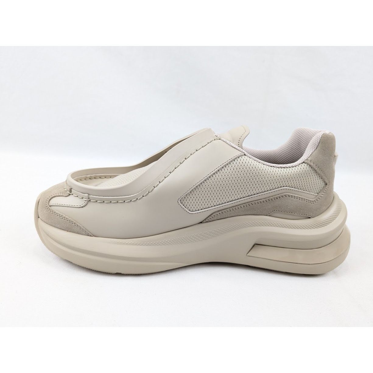 Prada o1rshd1 Spaz Rois Bike Sneakers in Deserto Size US 11 / EU 44 - 7 Thumbnail