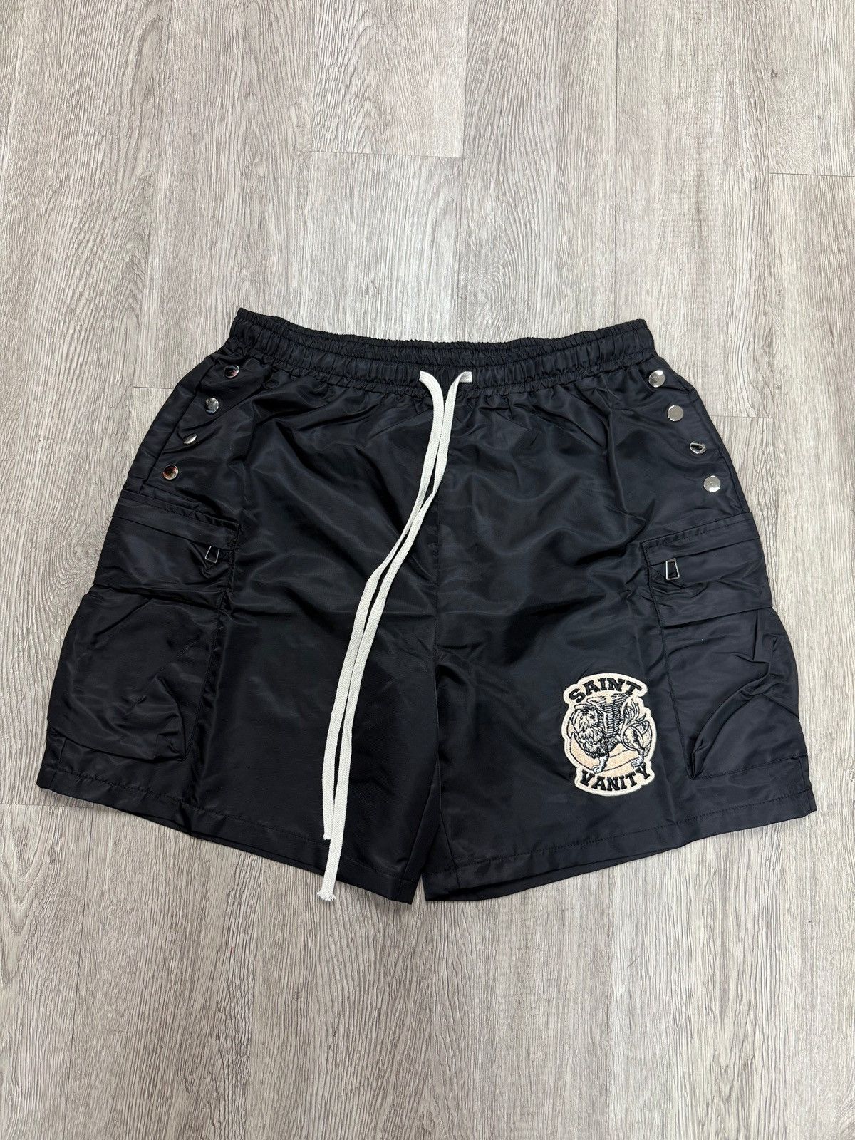 Saint Vanity Saint vanity black cargo Set shorts + jacket Size US L / EU 52-54 / 3 - 3 Thumbnail