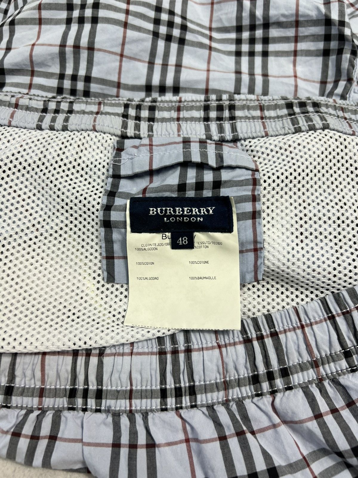 Burberry Burberry Nova check swim shorts Size US 34 / EU 50 - 8 Thumbnail