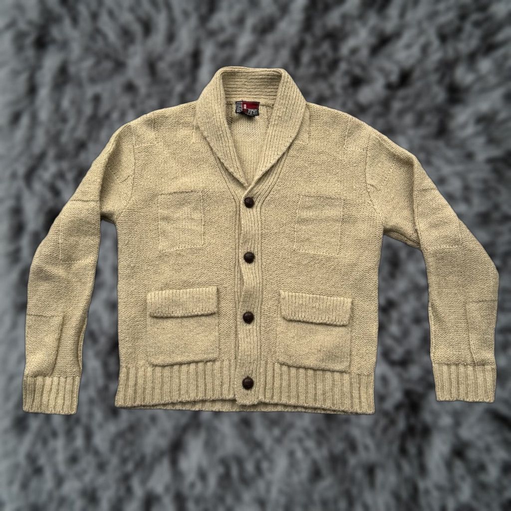 Vintage VINTAGE 90s Cardigan Sweater Womens Large Grandpacore Old Money Cozy Workwear Size L / US 10 / IT 46 - 1 Thumbnail