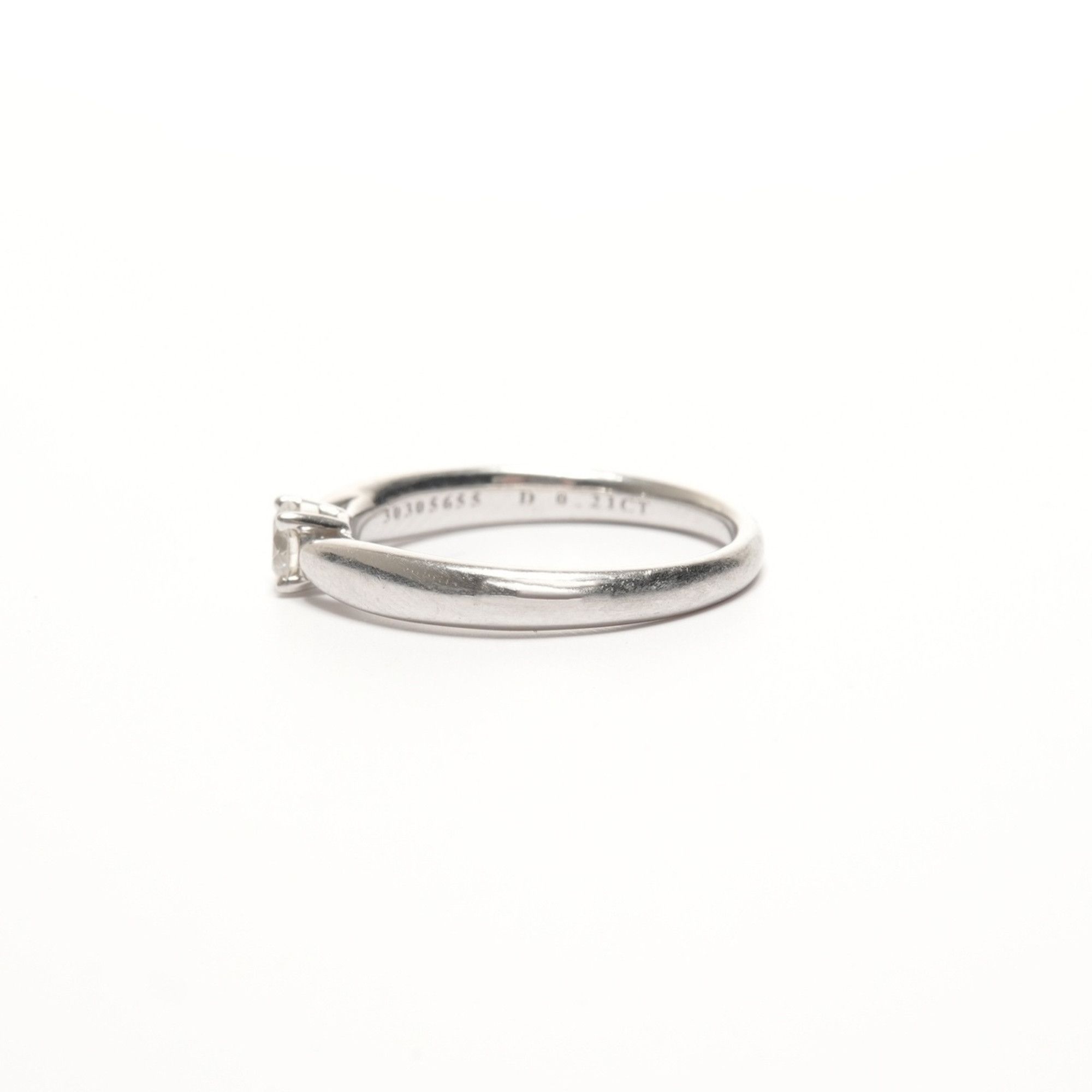 Tiffany & Co. Tiffany & Co. Lucida Diamond 0.21 Carat Platinum Pt950 JP#10 Ring, Silver, WS26194 Size ONE SIZE - 1 Thumbnail