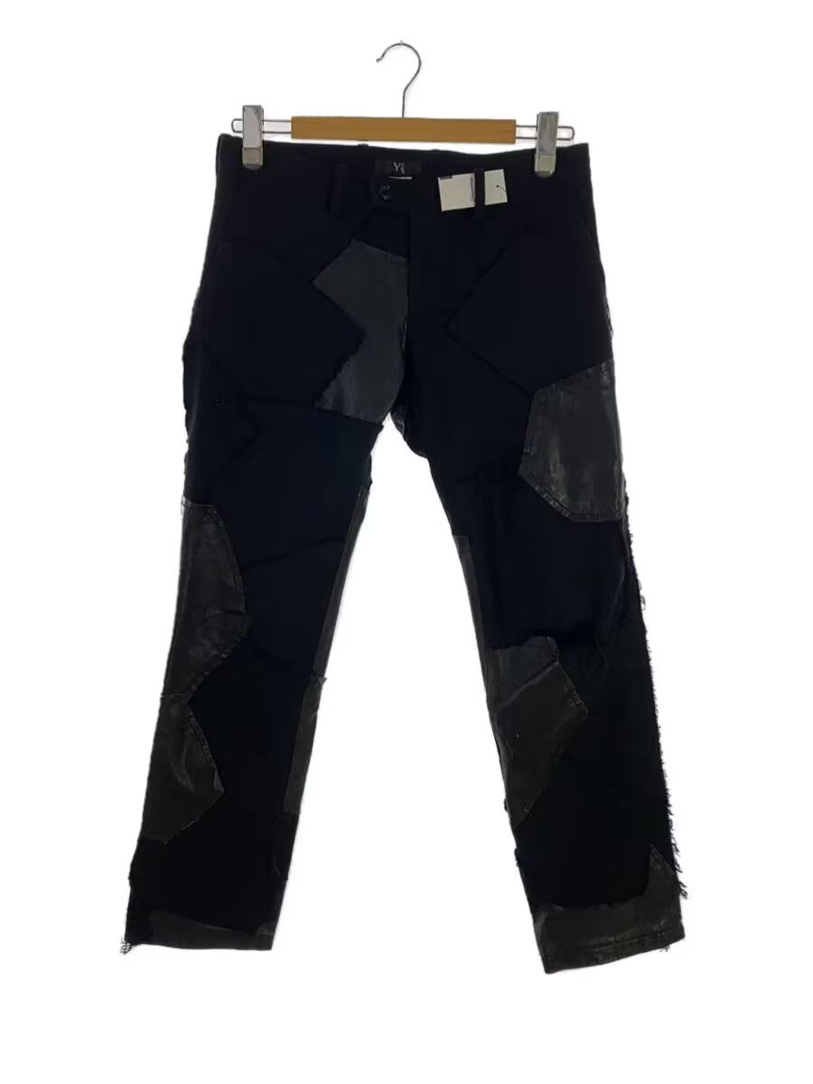 Y's × Yohji Yamamoto SS12 Cow Leather Patchwork Pants Size US 31 - 1 Thumbnail