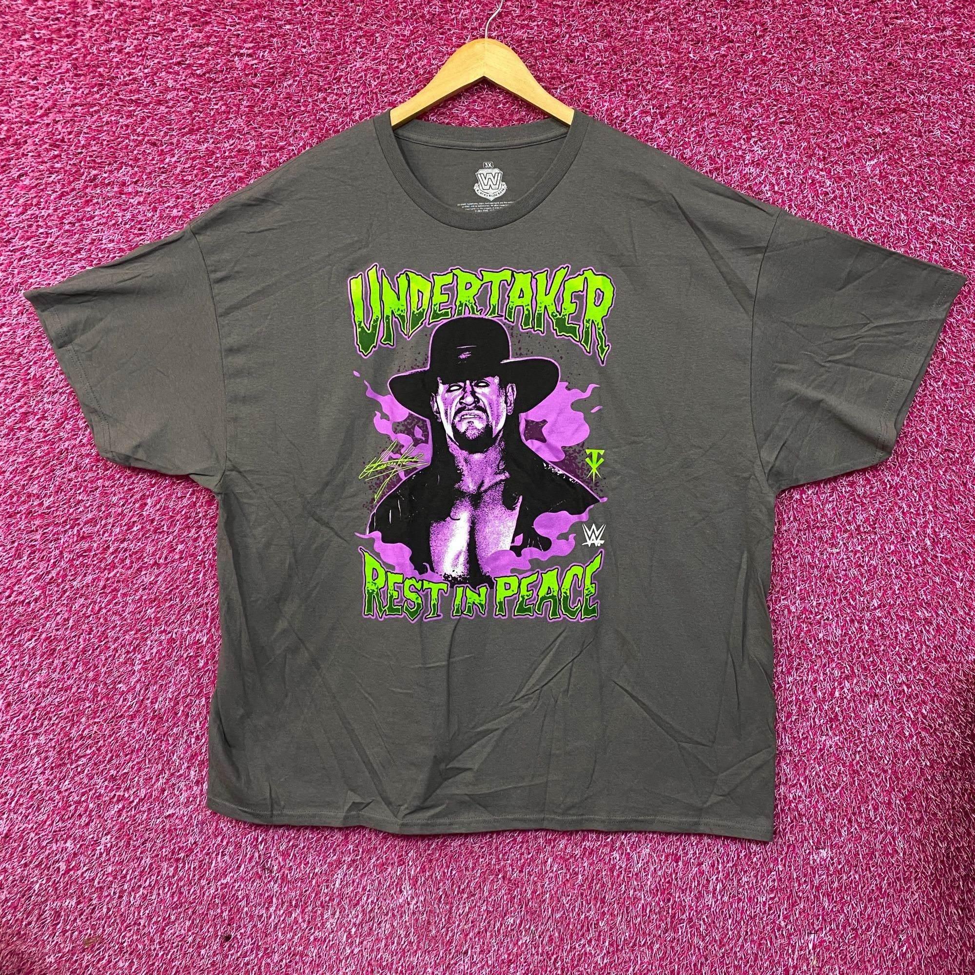 WWE WWE The Undertaker Rest in Peace T-Shirt 3X Size US XXL / EU 58 / 5 - 1 Thumbnail
