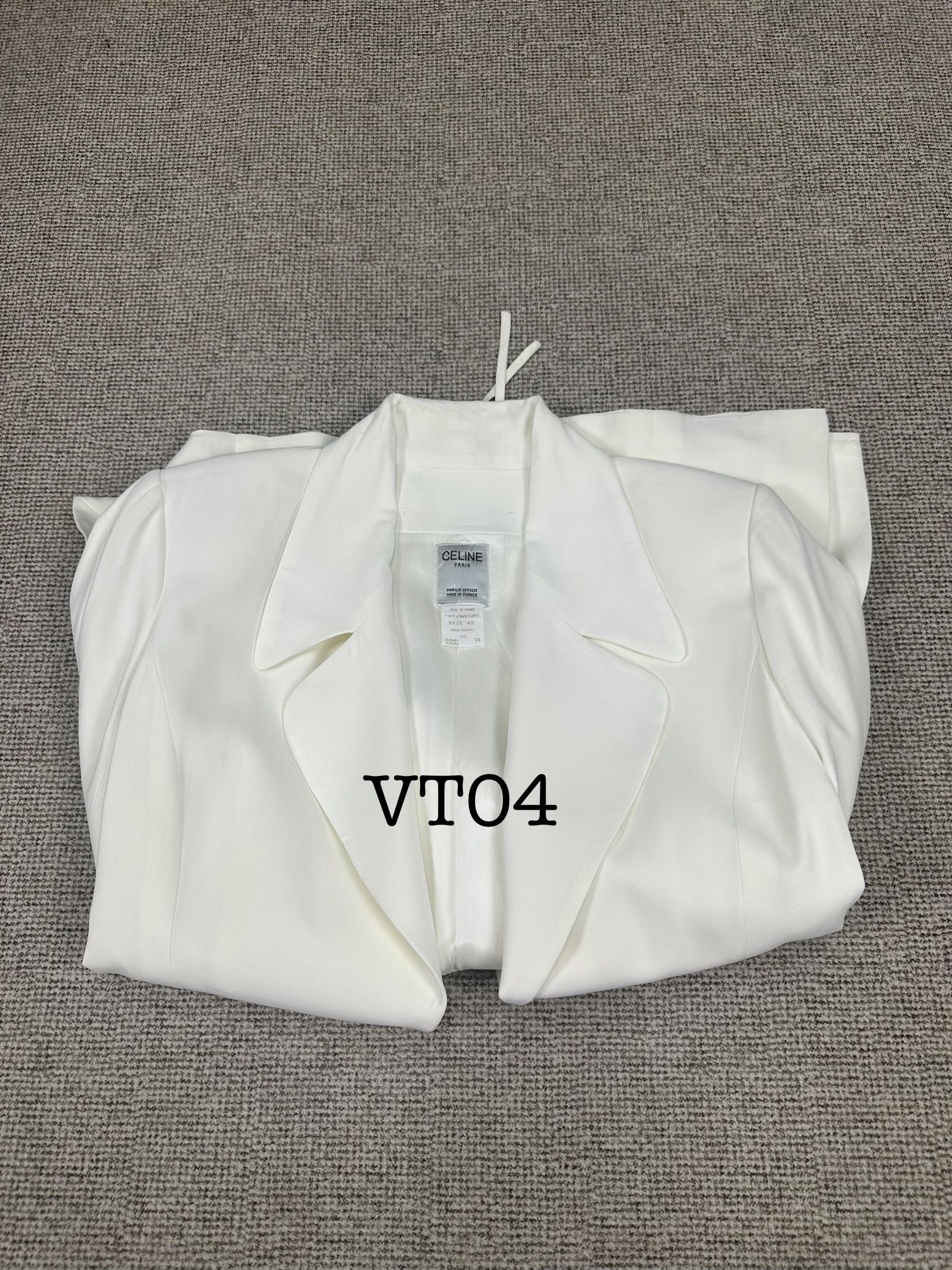 Celine Vintage Celine Cardigan Blazer Jacket VT04 Size M / US 6-8 / IT 42-44 - 14 Thumbnail