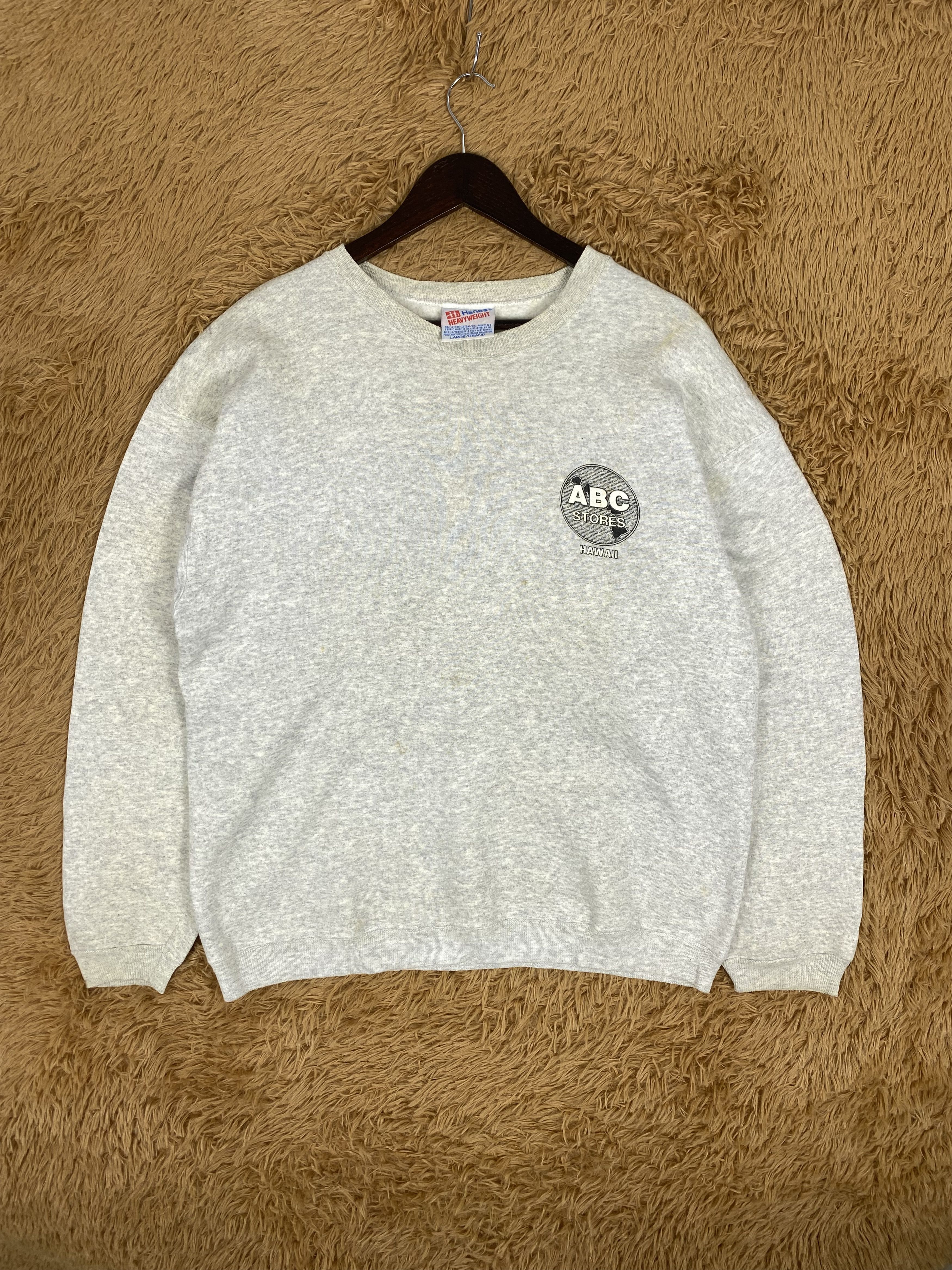 Hanes Vintage Hanes ABC Stores Hawaii Sweatshirts PS0038 Size US M / EU 48-50 / 2 - 2 Thumbnail