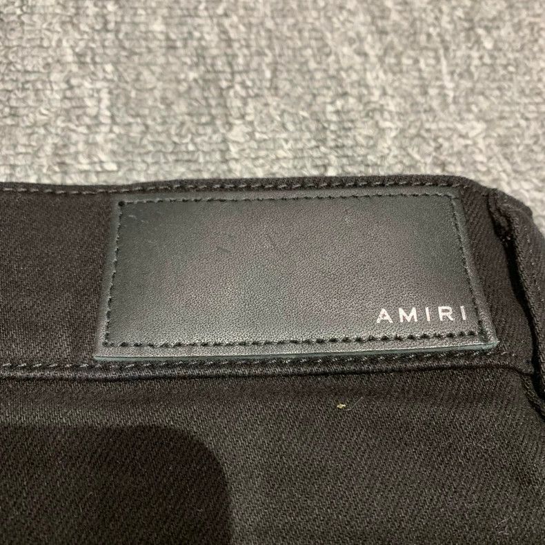 Amiri Amiri Black Flared Pants Zipper Pants Size US 36 / EU 52 - 5 Thumbnail
