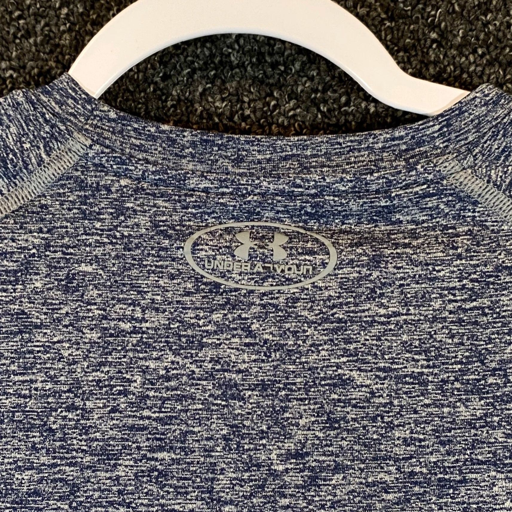 Under Armour Under Armour Shirt Mens Medium HeatGear Blue Short Sleeve T-Shirt Athletic Workout Classic Sun Summer Mens Size US M / EU 48-50 / 2 - 8 Thumbnail