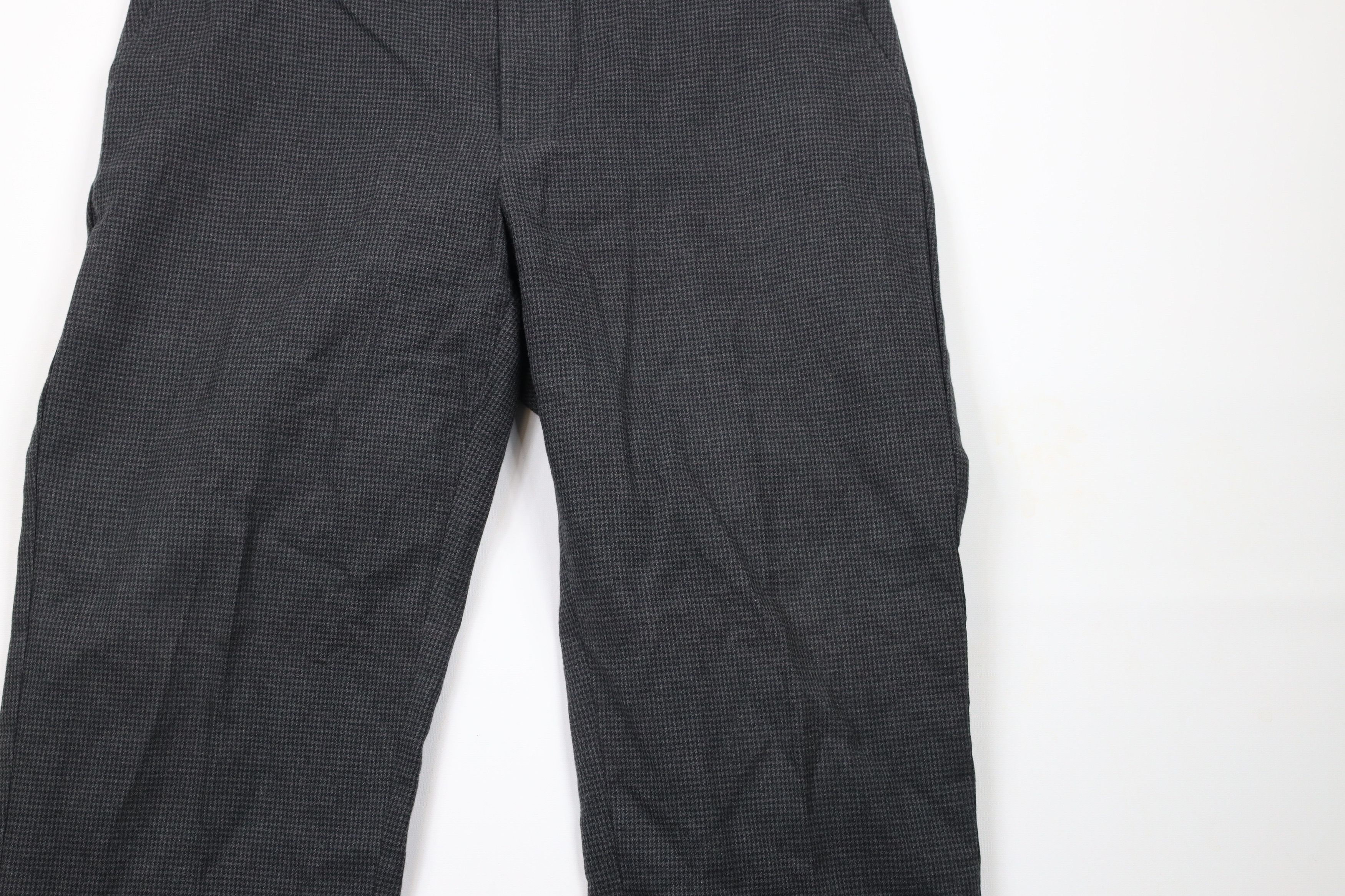 Ralph Lauren × Vintage Vintage 90s Ralph Lauren Houndstooth Wide Leg Chino Pants Size US 34 / EU 50 - 3 Thumbnail