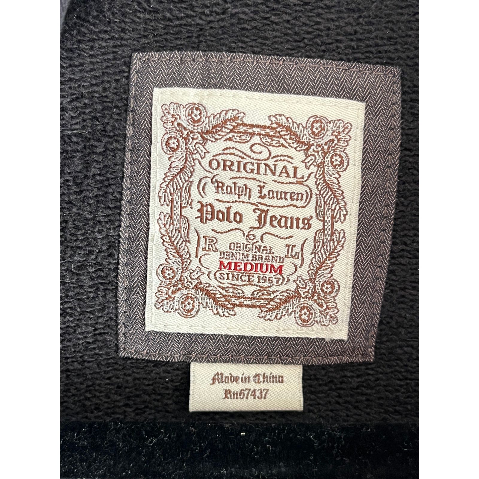 Polo Ralph Lauren VTG Polo Jeans Co. Ralph Lauren Navy Algodon Peacoat MED Size M / US 6-8 / IT 42-44 - 6 Thumbnail