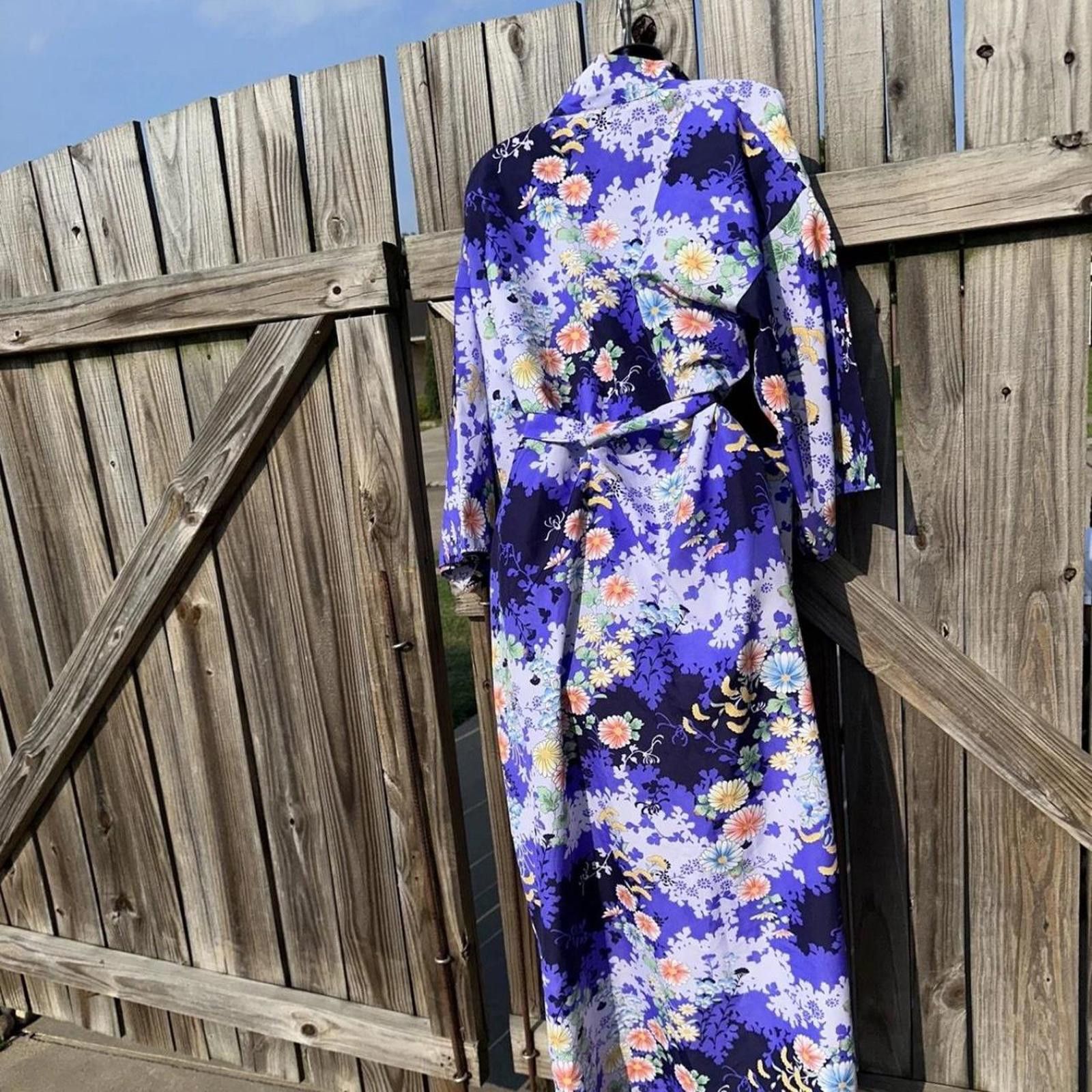 Other Whimsical vintage floral kimono robe boho charm #boho Size ONE SIZE - 3 Thumbnail
