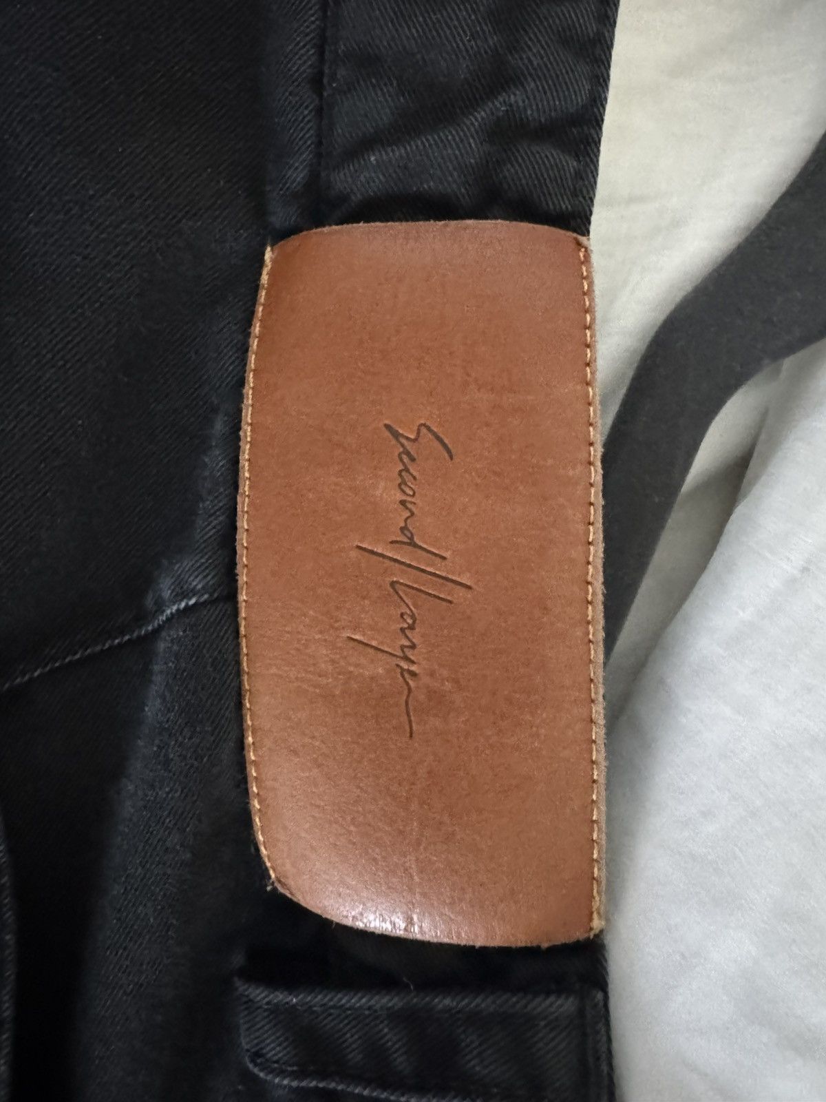 Second/Layer Black ‘El Valluco’ Trousers Size US 32 / EU 48 - 4 Thumbnail