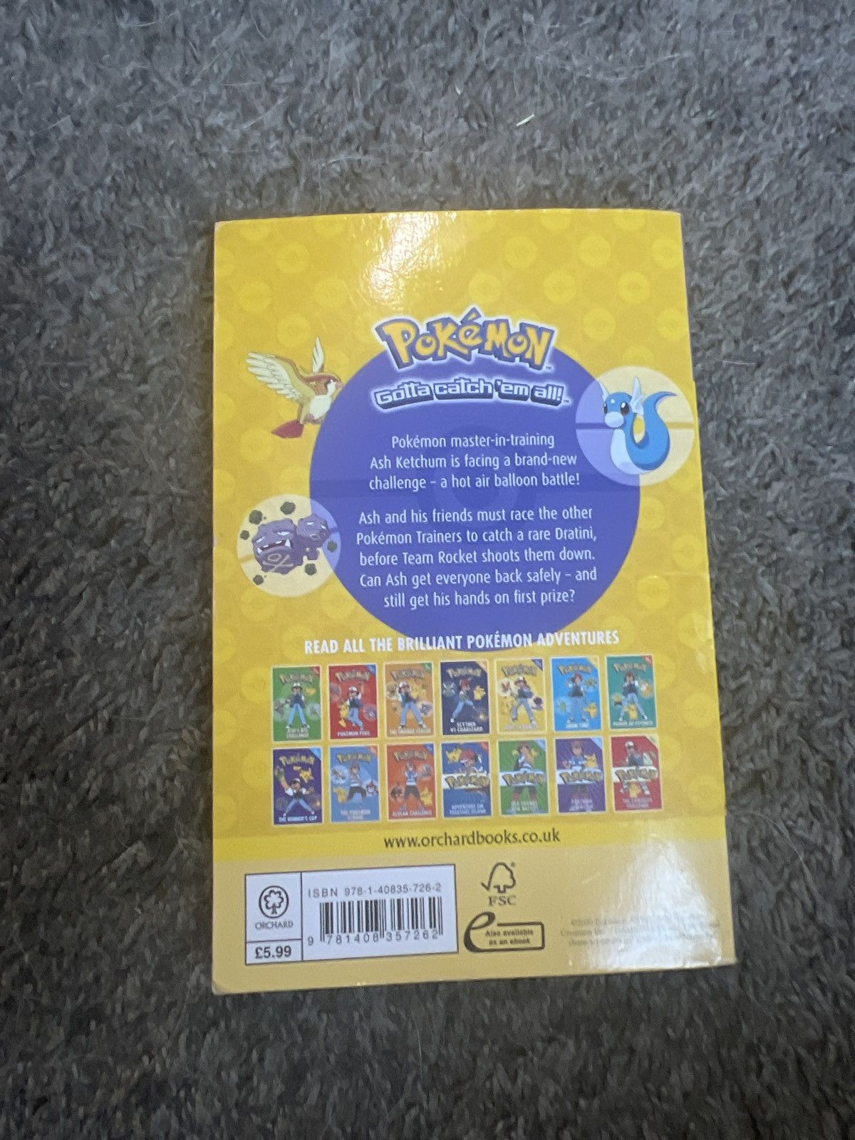 Pokemon Pokémon Race To Danger Size ONE SIZE - 2 Thumbnail