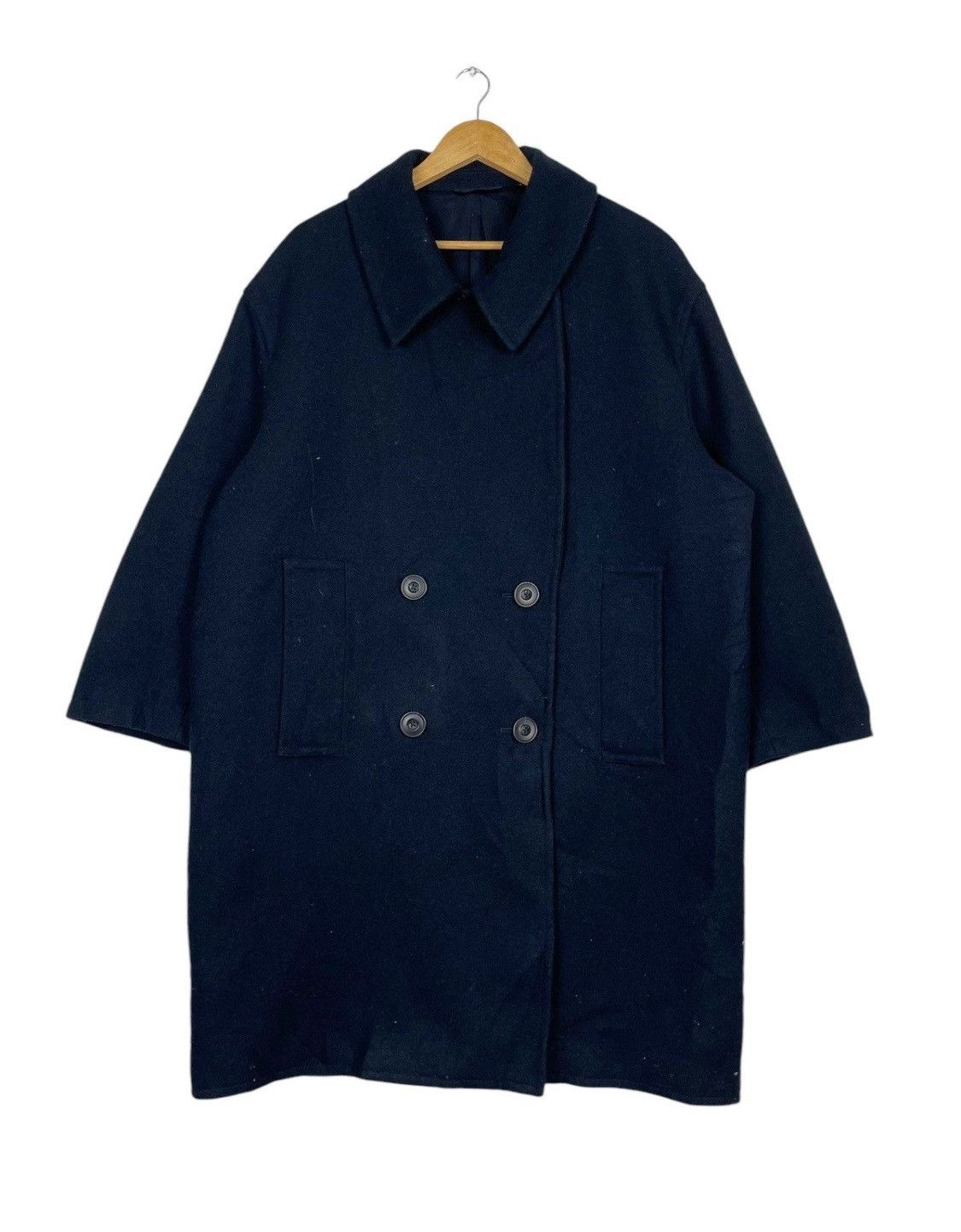 Japanese Brand × Undercover 💥UNDERCOVER X UNIQLO NAVY COAT Size US L / EU 52-54 / 3 - 1 Thumbnail