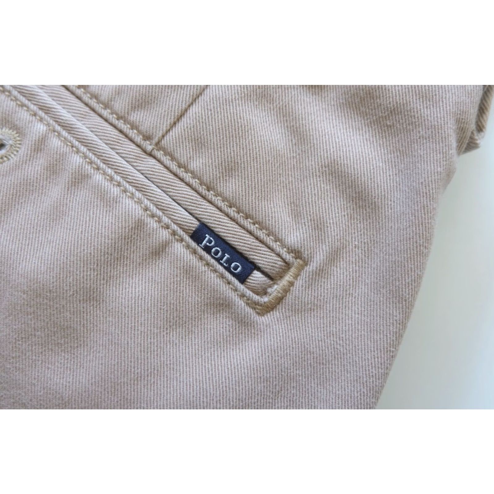 Polo Ralph Lauren VINTAGE Polo Ralph Lauren POLO 90s Y2K CLASSIC FIT KHAKI COTTON CHINO 9" SHORTS MEN SZ 36 Size US M / EU 48-50 / 2 - 4 Thumbnail