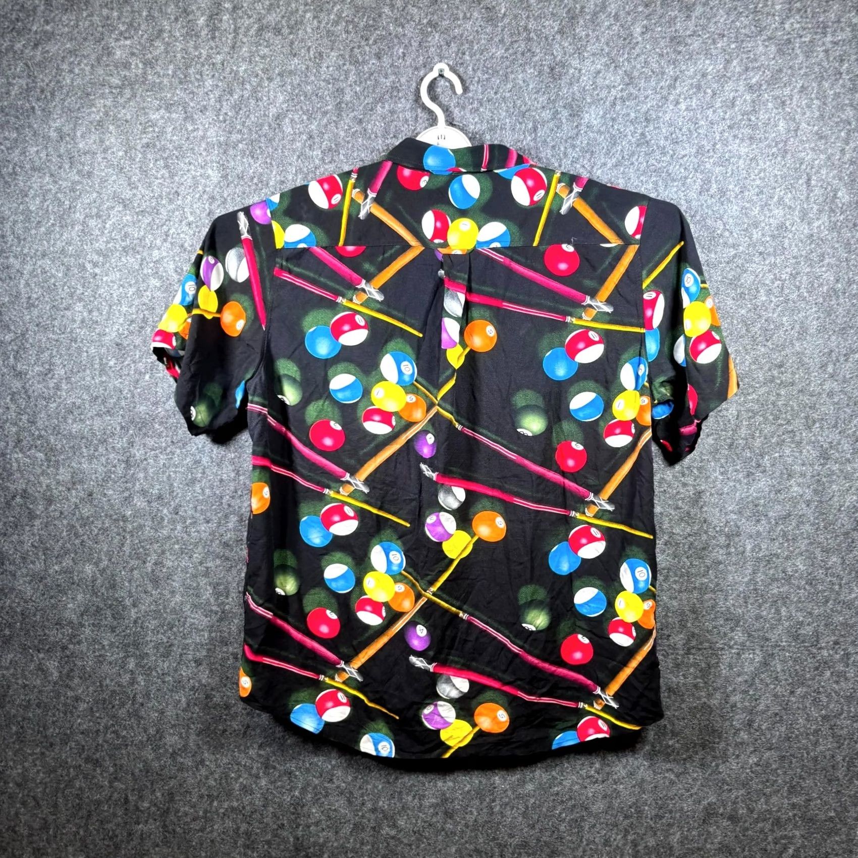 Vintage Vintage Junction West Button-Up Shirt Men’s XL Black Snooker Collared Summer Shirt Size US XL / EU 56 / 4 - 5 Thumbnail