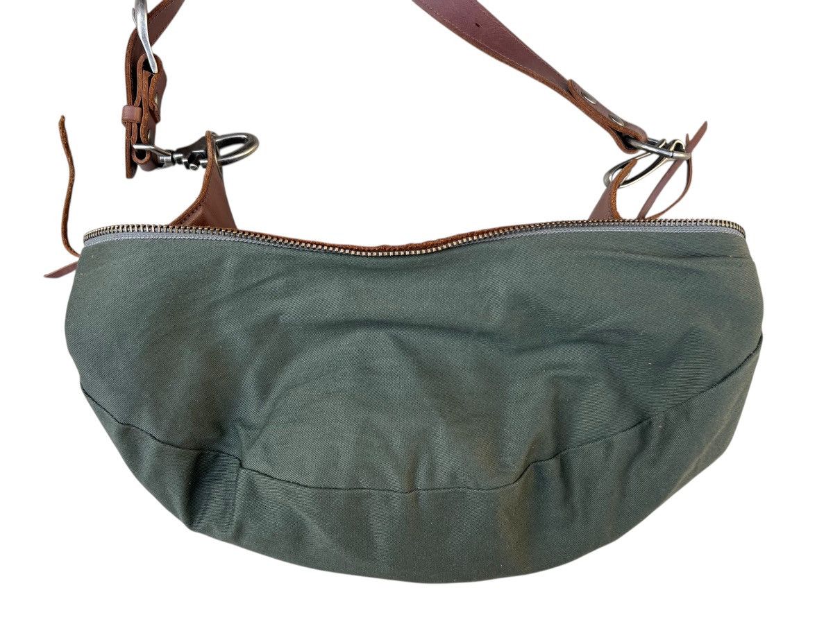 Alfredo Bannister × Leather Alfredo Bannister Patina Leather Multi Pocket Banana Bag Size ONE SIZE - 21 Thumbnail