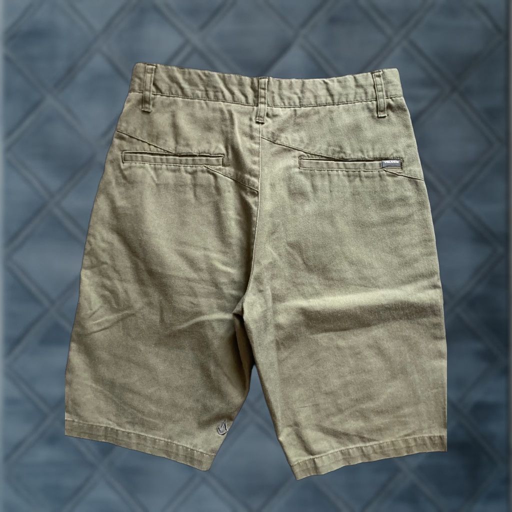 Volcom Volcom Corpo Class Vmonty Shorts Mens 28 x 10" Green Chino Cotton Blend Casual Regular Size US 28 / EU 44 - 1 Thumbnail