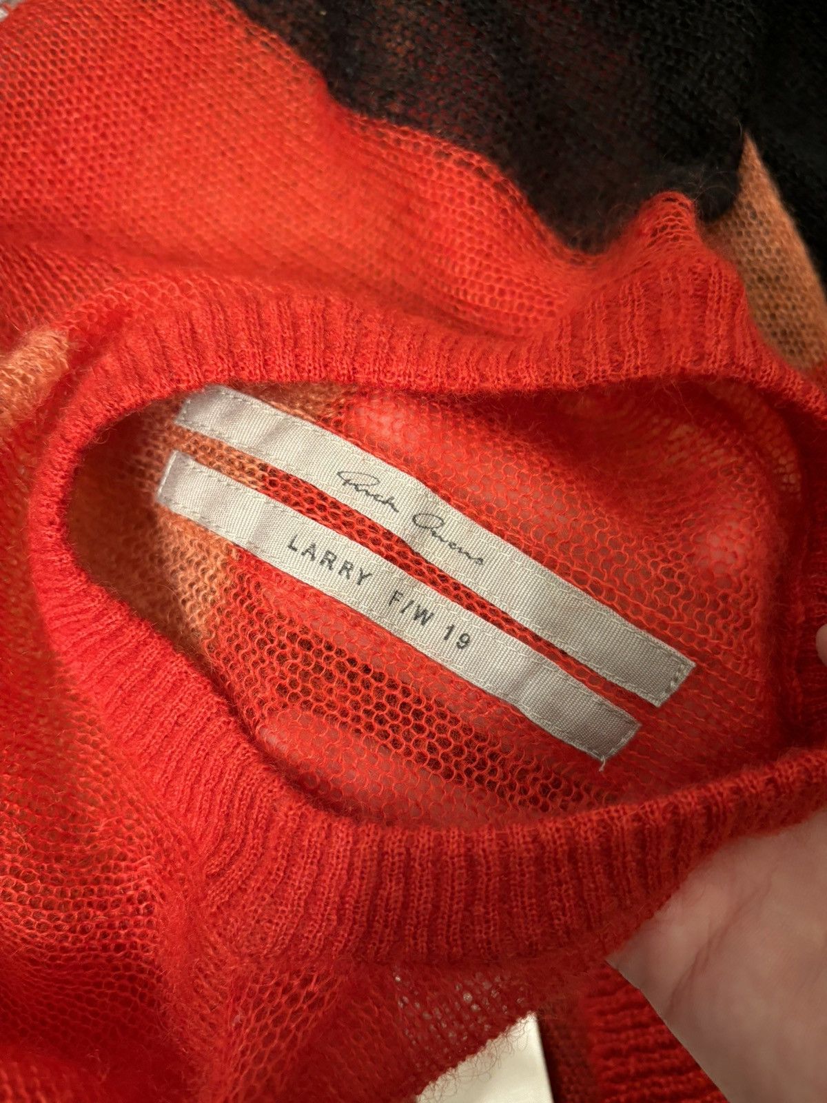Rick Owens Rick Owens mohair sweater Larry FW19 Size US M / EU 48-50 / 2 - 6 Thumbnail