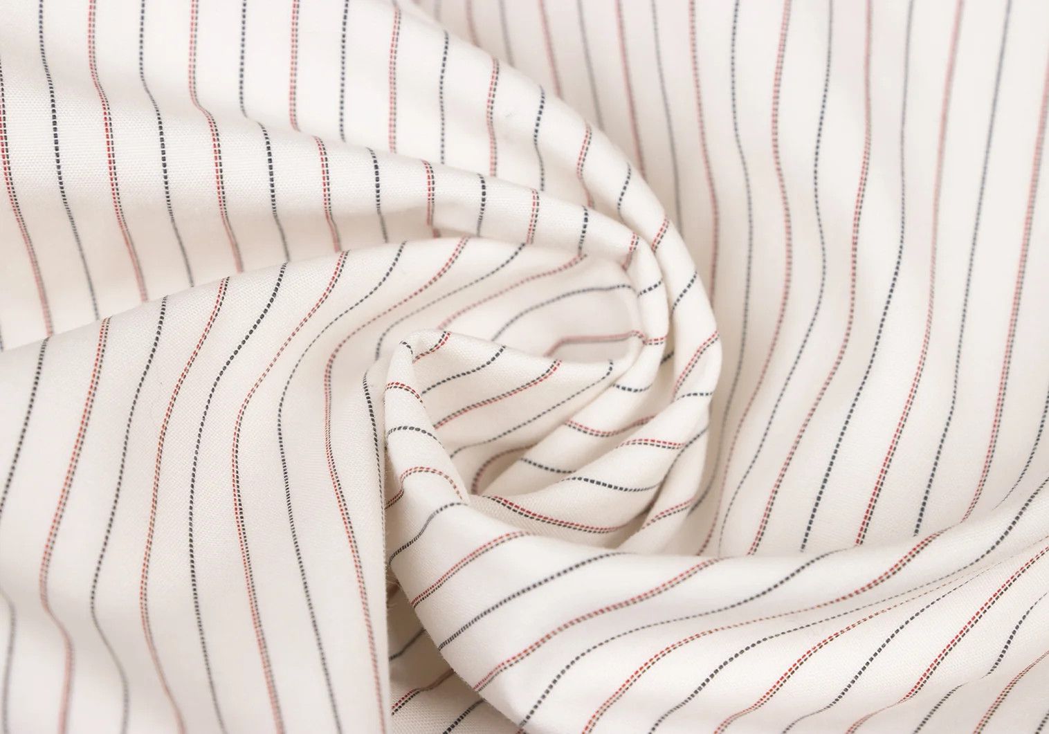 Jean Paul Gaultier Striped Panel Shirt in White, Size 48 Size US M / EU 48-50 / 2 - 16 Thumbnail