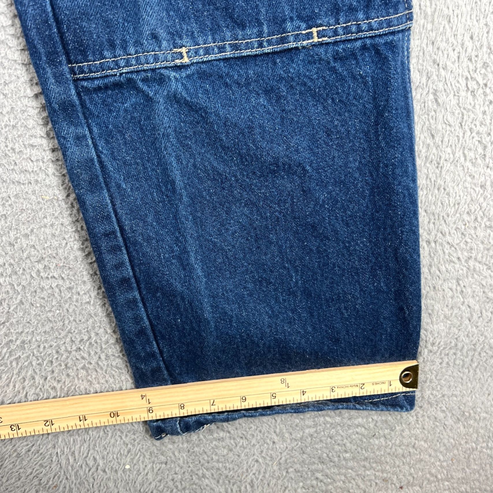 Dickies VINTAGE Dickies Men’s Straight Leg Jeans 38x34 Blue Denim Work Pants Industrial Utility Size US 38 / EU 54 - 5 Thumbnail