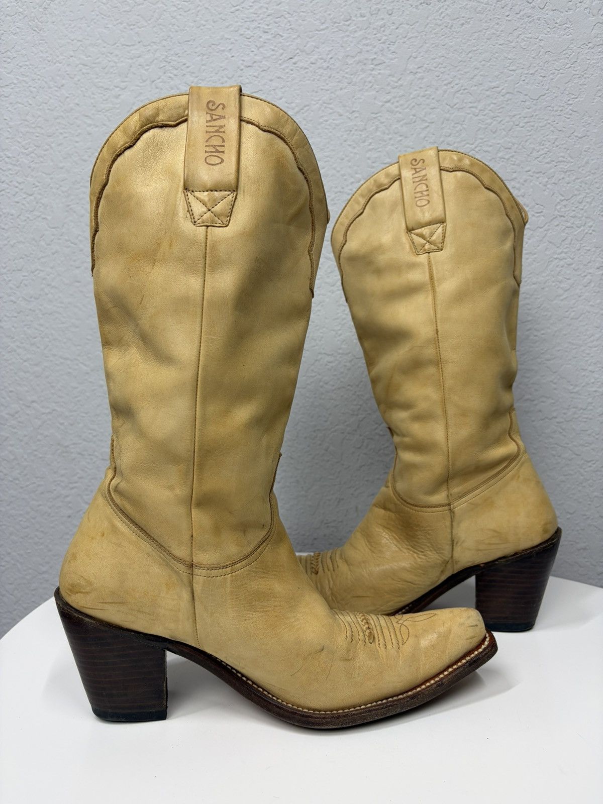 If Six Was Nine A.S. 98 Avant Garde Archive Leather Belted Boots Size US 9 / IT 39 - 6 Thumbnail