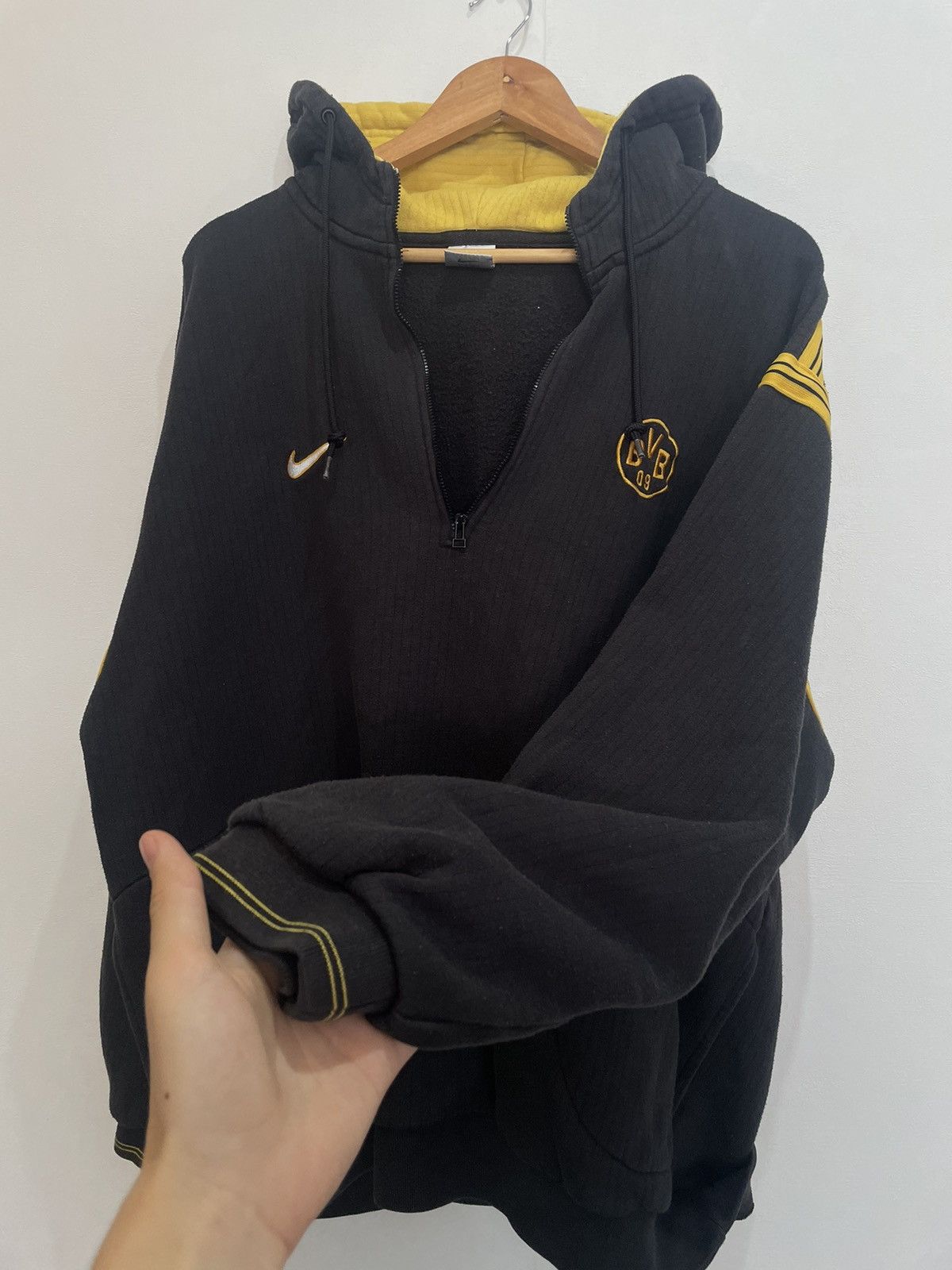 Nike × Vintage Nike Borussia Dortmund 1996 Size US XL / EU 56 / 4 - 10 Thumbnail