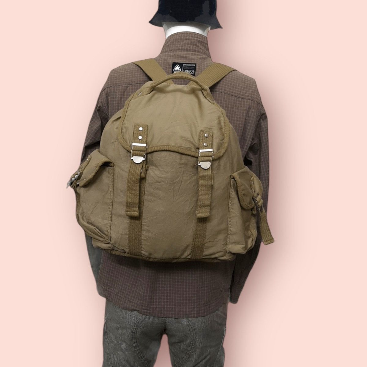 ARCHIVAL UNIQLO ARMY STYLE BACKPACK /RUCKSACK