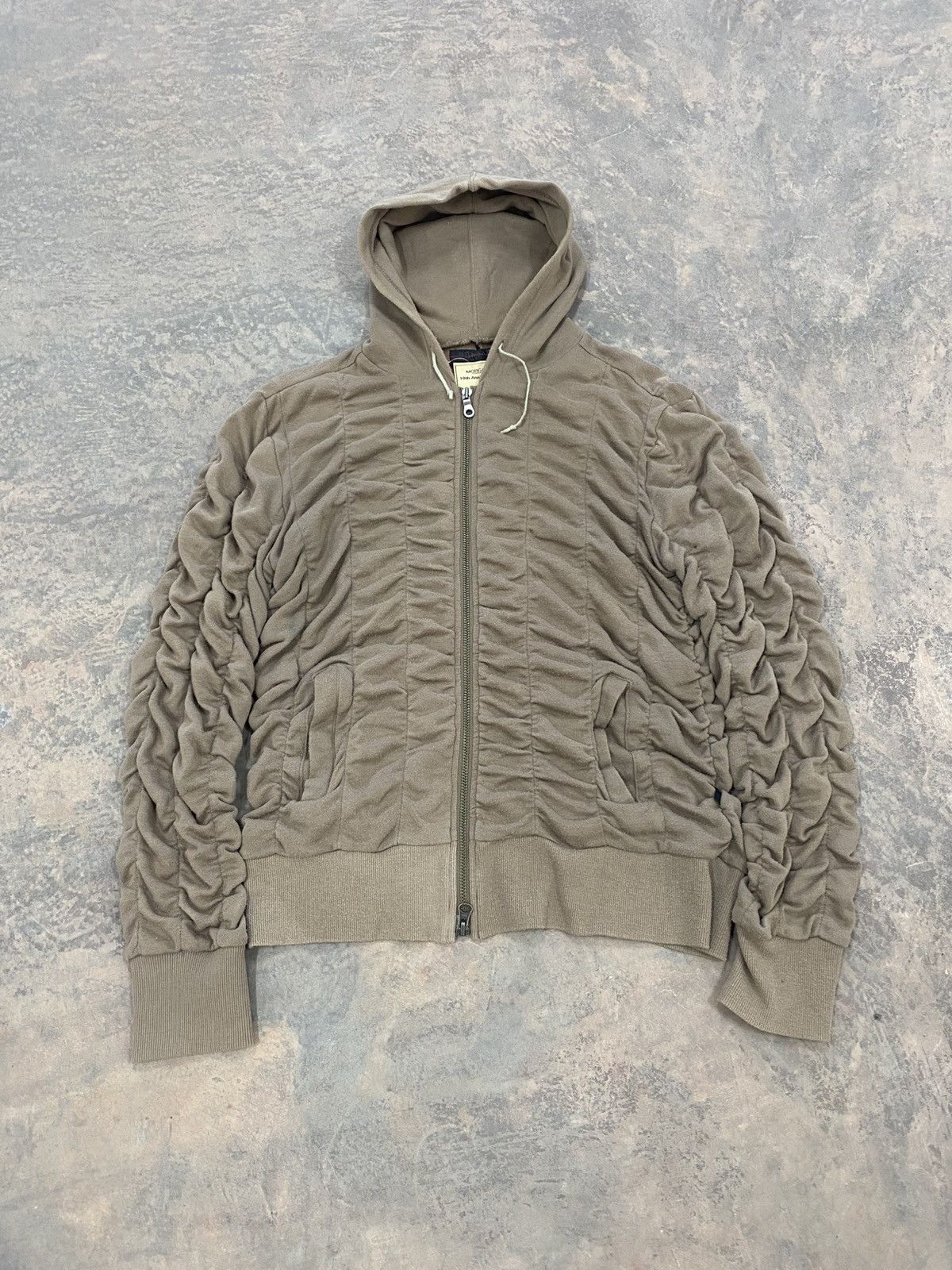 Le Grande Bleu (L.G.B.) Morgan Homme Unique Ribbon Hoodie Punk Grunge Lgb Pleats Size US S / EU 44-46 / 1 - 2 Thumbnail
