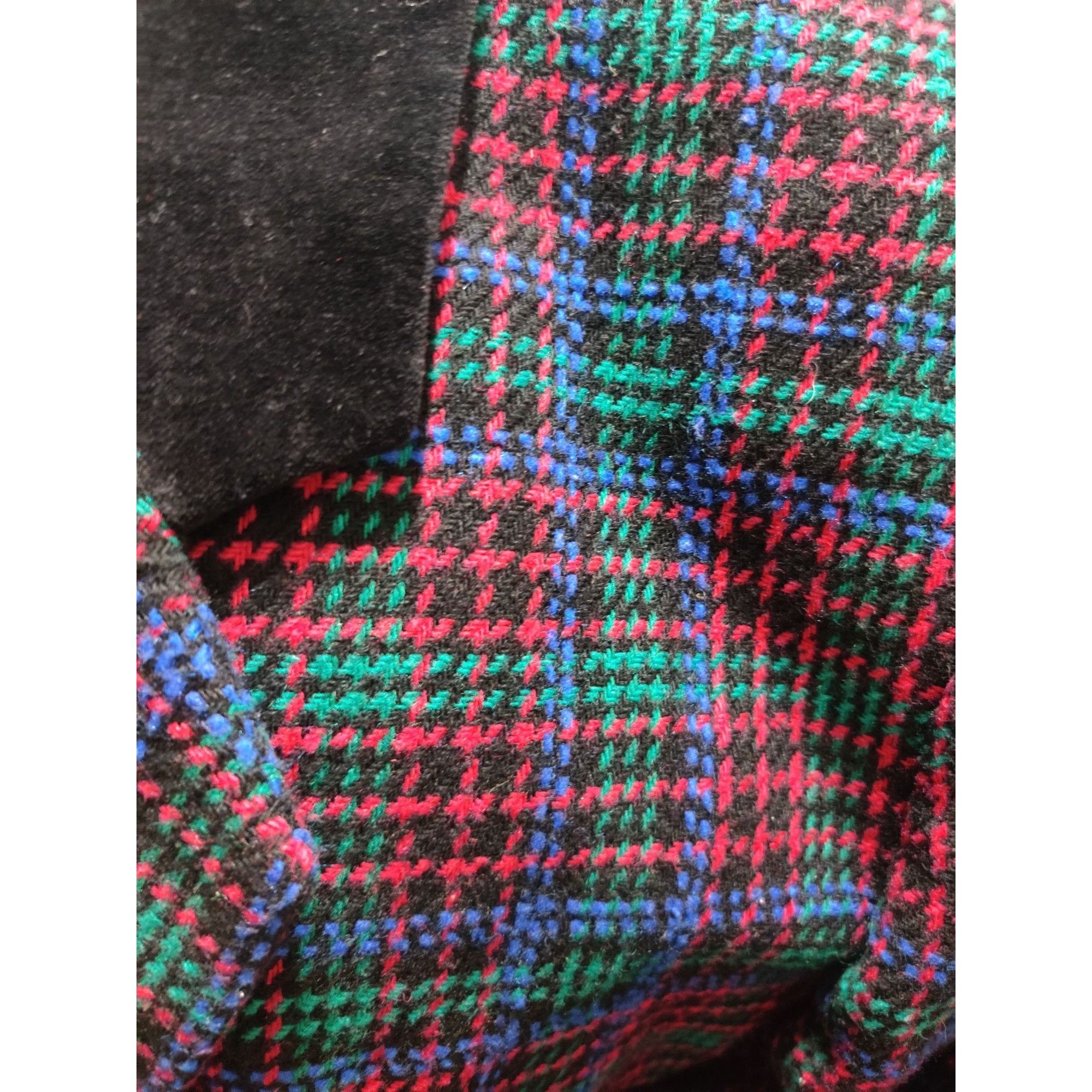 Vintage Vintage Joan Leslie 18W Plus Size 90s Plaid Wool Blend Blaze Size XXL / US 16-18 / IT 52-54 - 12 Thumbnail