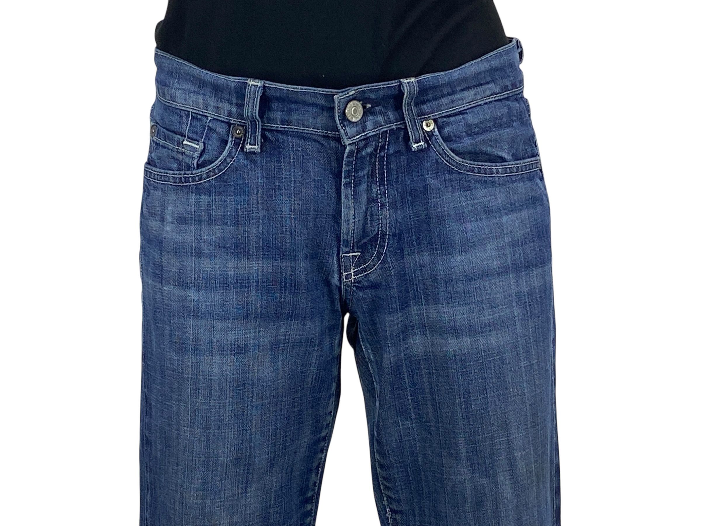 7 For All Mankind × Japanese Brand 7 for all mankind Flare Jeans Size 28" / US 6 / IT 42 - 3 Thumbnail