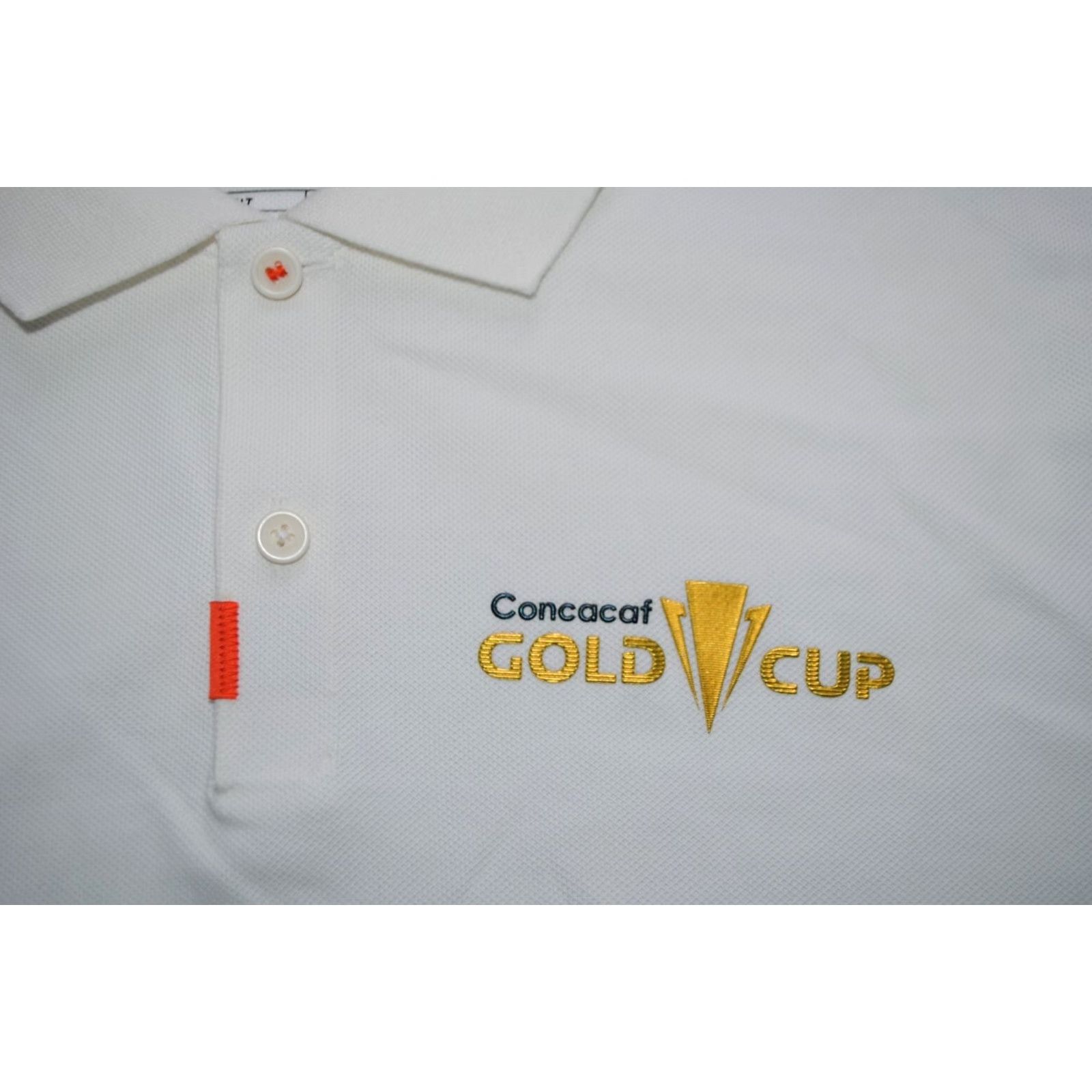 Nike NIKE POLO SHIRT CONCACAF GOLD CUP COTTON WHITE COLOR SIZE MENS MEDIUM BV0480-100 Size US M / EU 48-50 / 2 - 2 Thumbnail