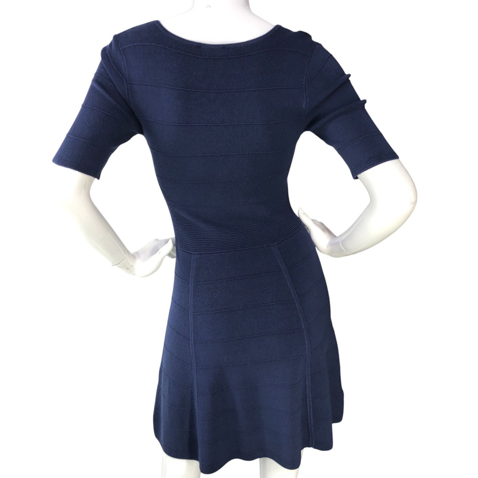 Ann Taylor Ann Taylor Size XXSP Dress Ottoman V Neck Sweater Blue Size XXS / US 00 / IT 34 - 7 Thumbnail