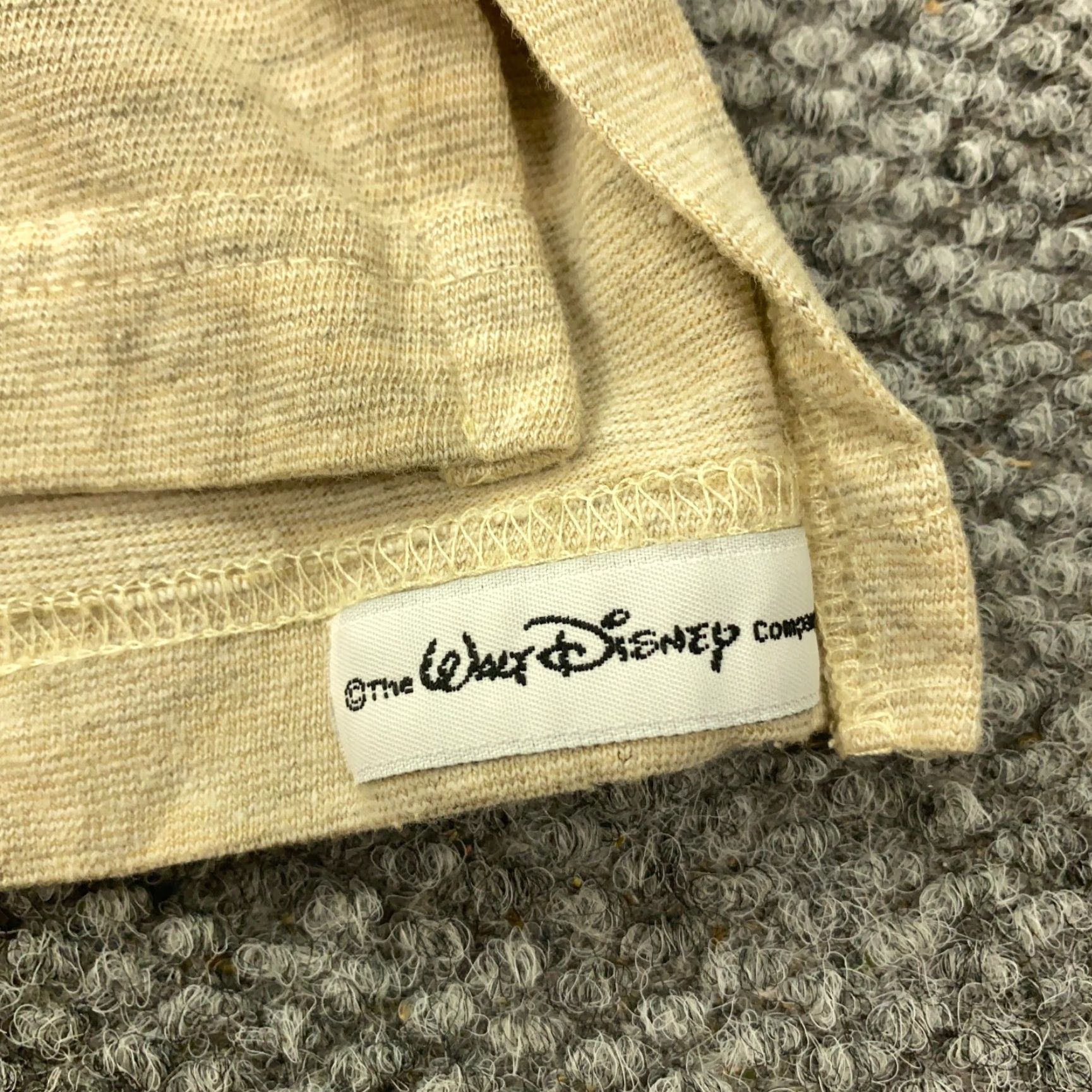 Disney VINTAGE Disney Mickey Mouse Golf Shirt Mens XL Beige Polo Tour Image USA Size US XL / EU 56 / 4 - 4 Thumbnail